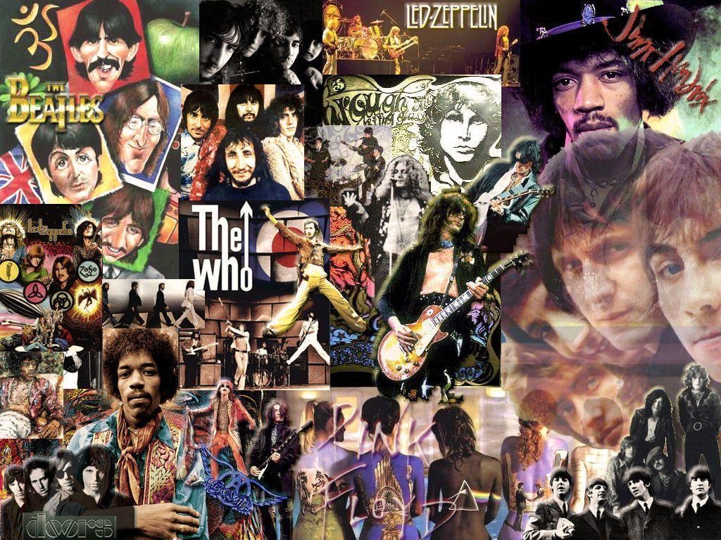 1030x770 Rock N Roll Collage, Desktop