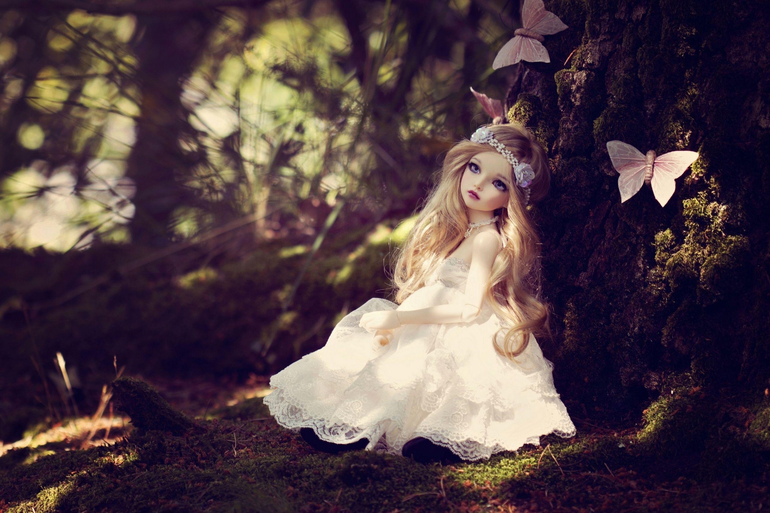 2560x1710 Toys dolls bokeh toy girl girls doll fantasy butterfly wallpaper, Desktop