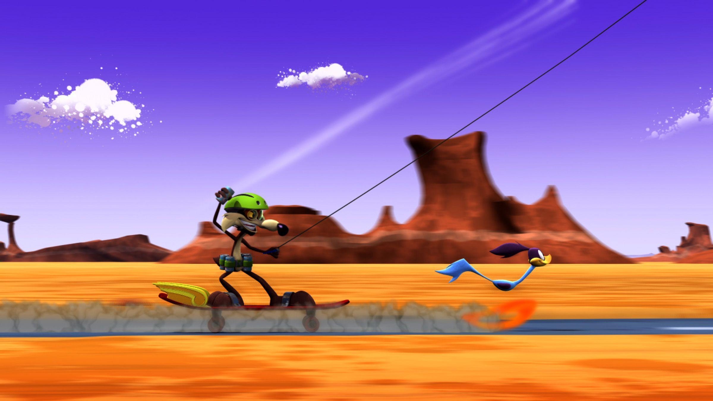 2400x1350 Wile E. Coyote And The Road Runner HD Wallpaper. Background, Desktop