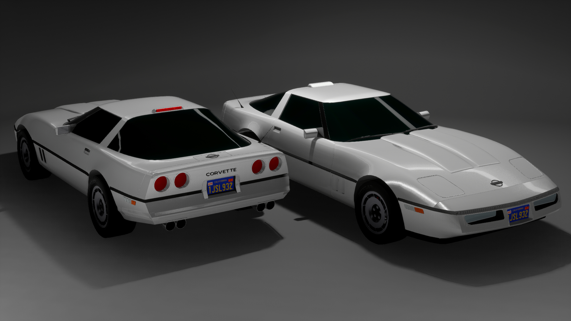 1920x1080 Chevrolet Corvette C4: automationgame, Desktop