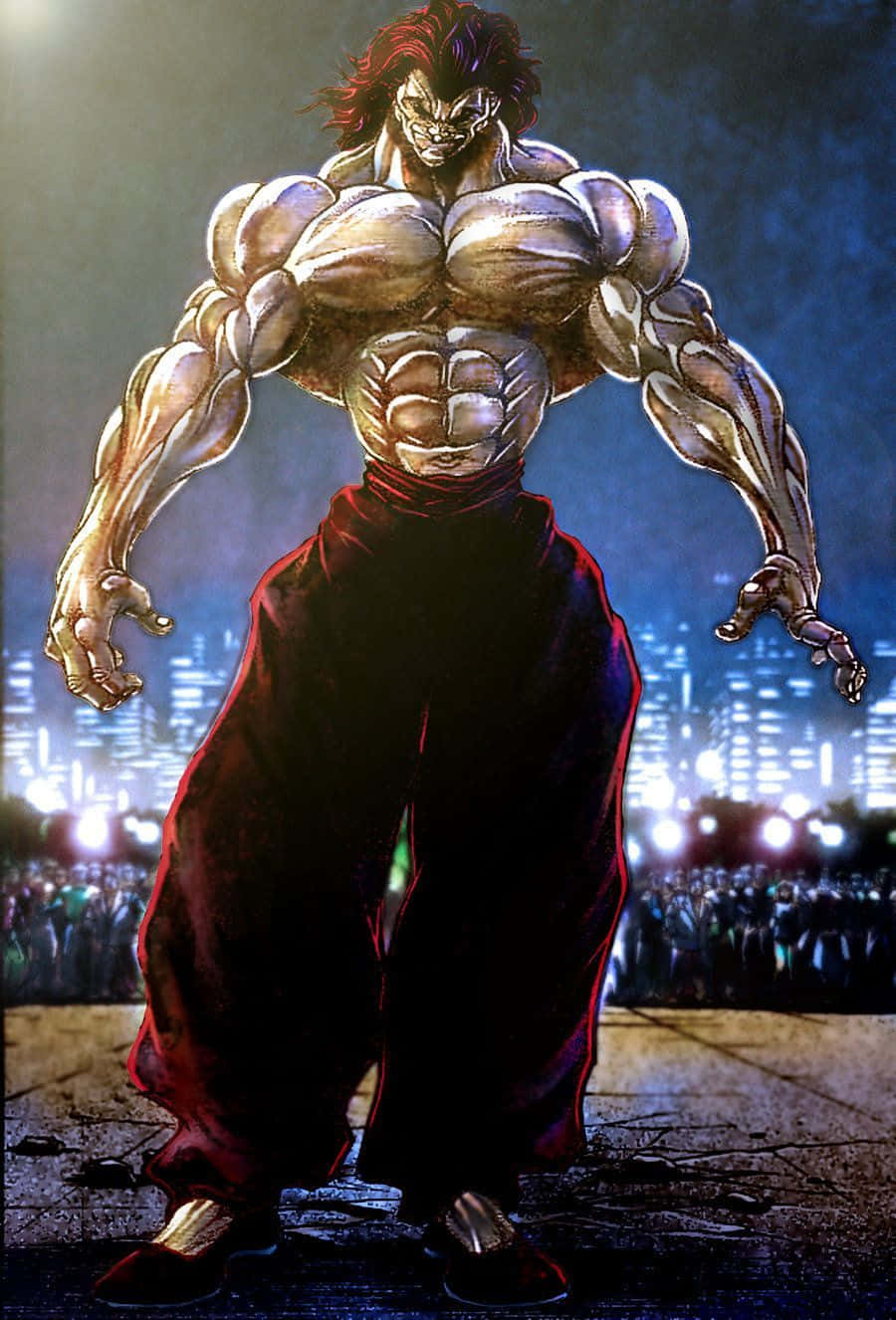 900x1330 Baki The Grappler Wallpaper, Phone