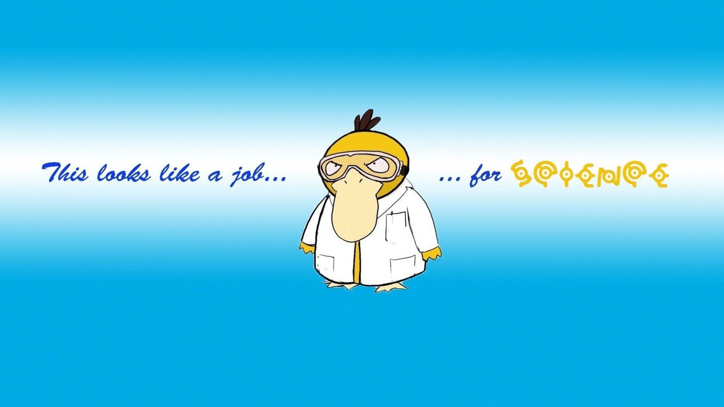 2400x1350 Psyduck HD wallpaper, Desktop