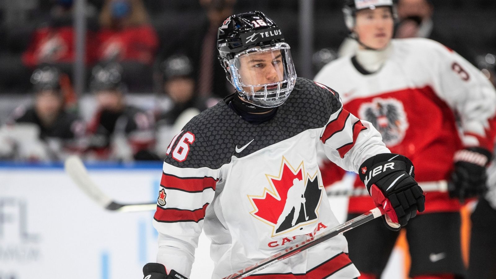 1600x900 Bedard, youngest to score 4 goals in world juniors game, Desktop