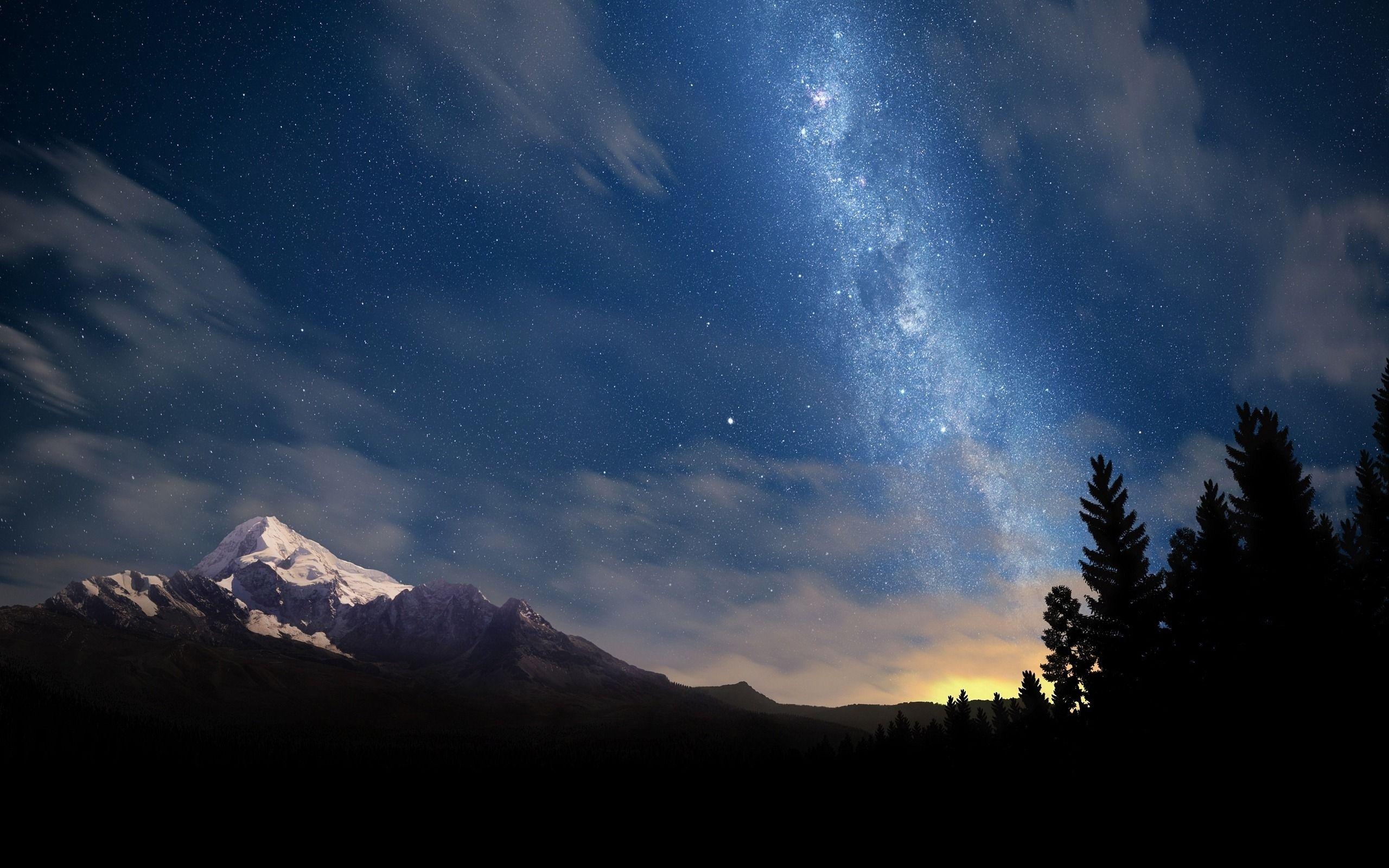 2560x1600 Milky way desktop wallpaper, Desktop