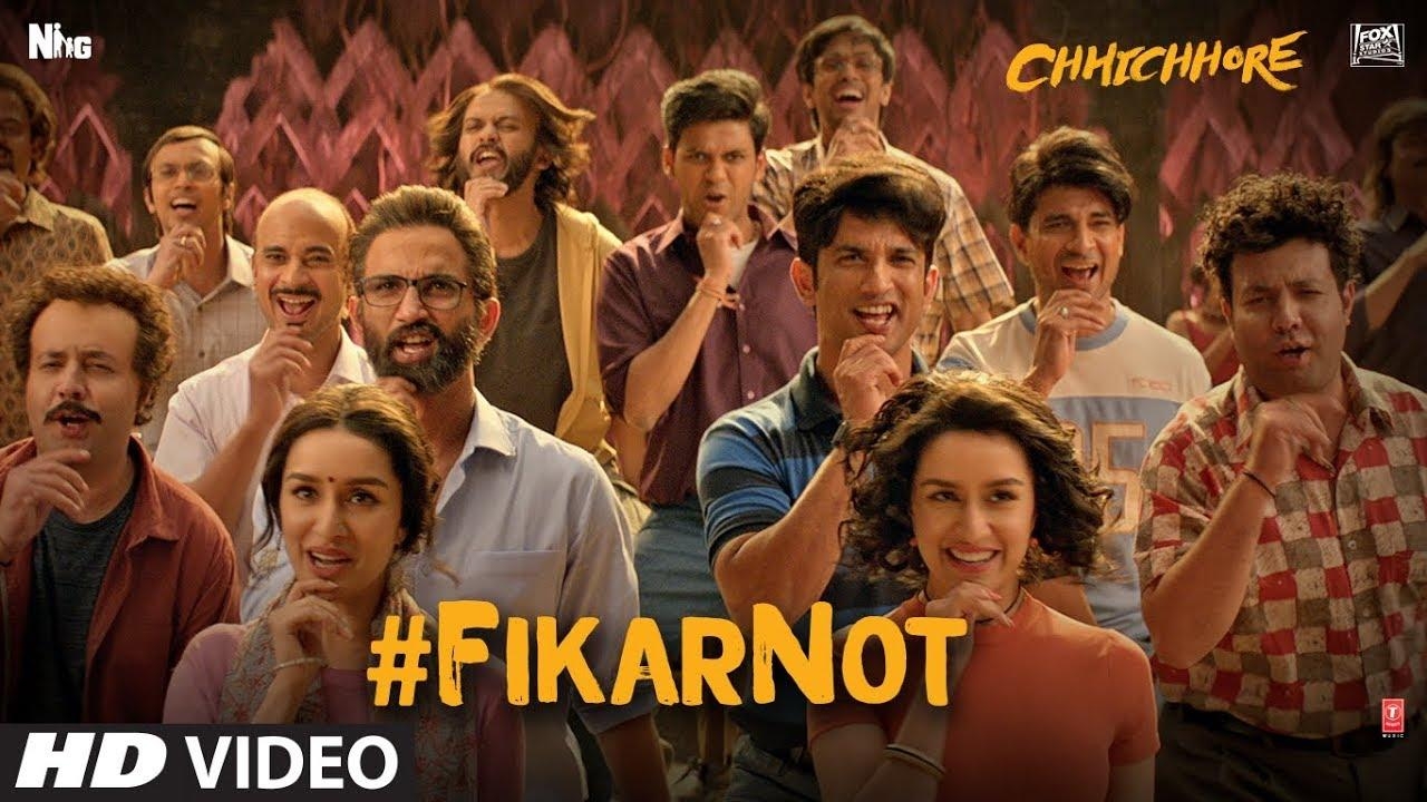 1280x720 Chhichhore Song Fikar Not: Sushant Shraddha Ask You To, Desktop