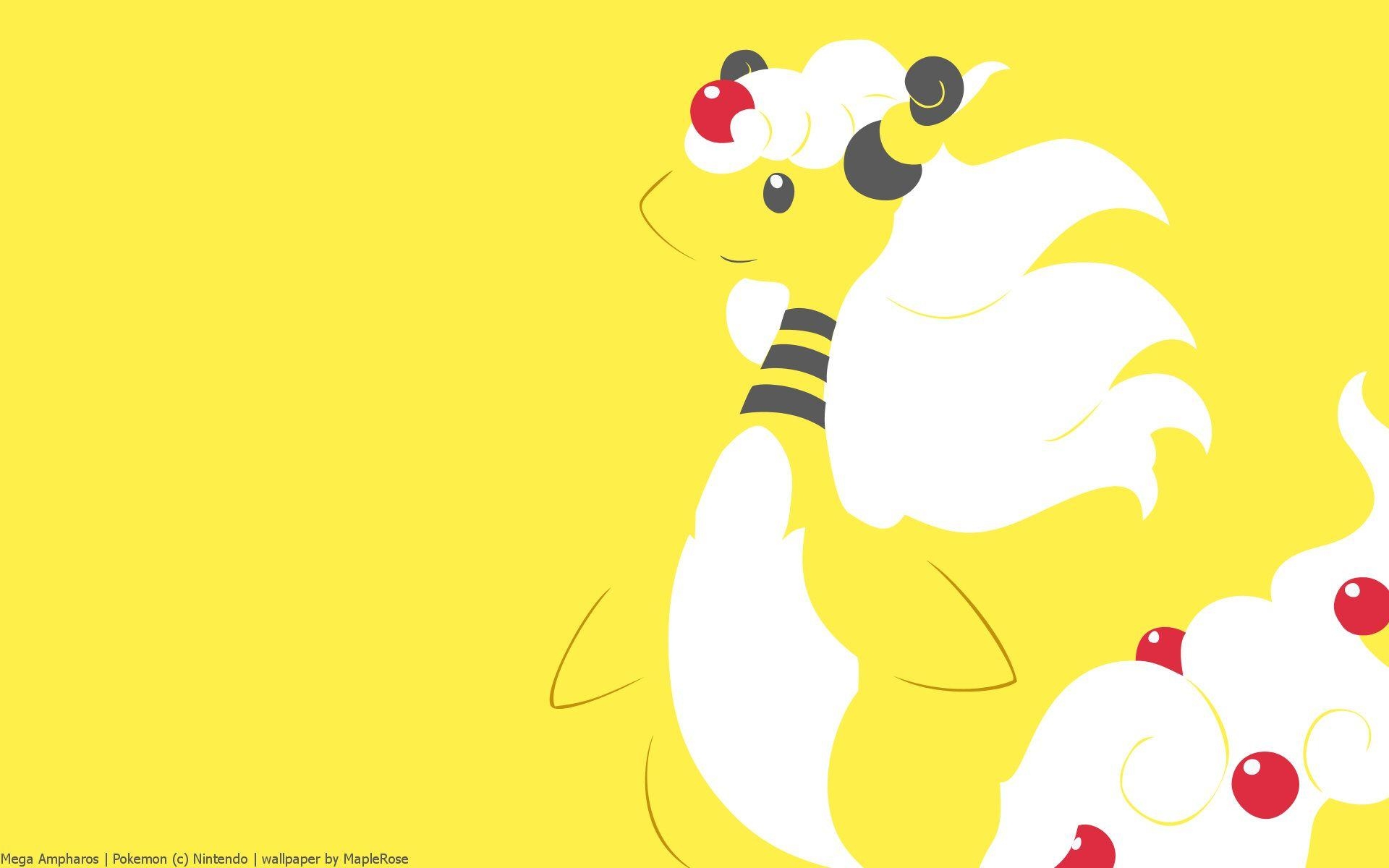 1920x1200 Mega Ampharos. PokéWalls, Desktop