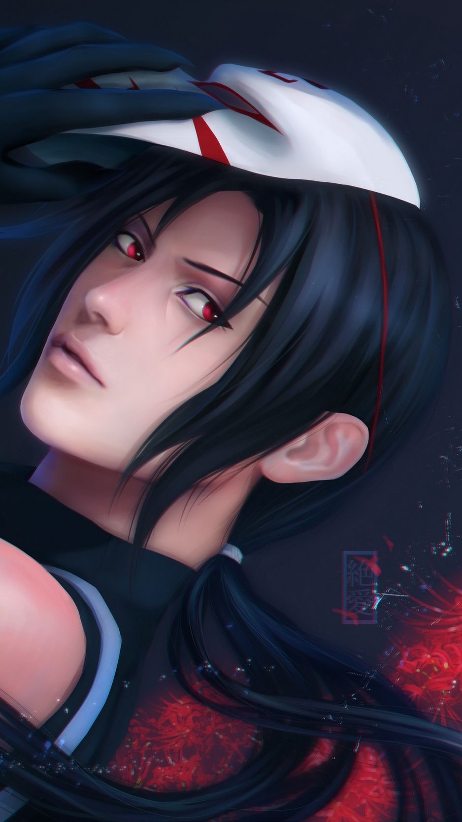 940x1670 Wallpaper Naruto, Itachi Uchiha, Art, Face 3D Wallpaper For iPhone Wallpaper & Background Download, Phone