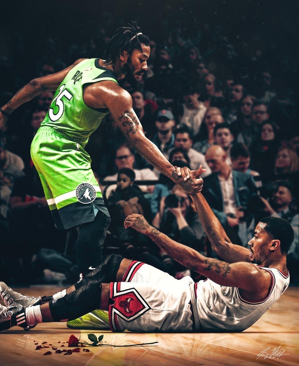 1050x1280 derrick rose, Phone