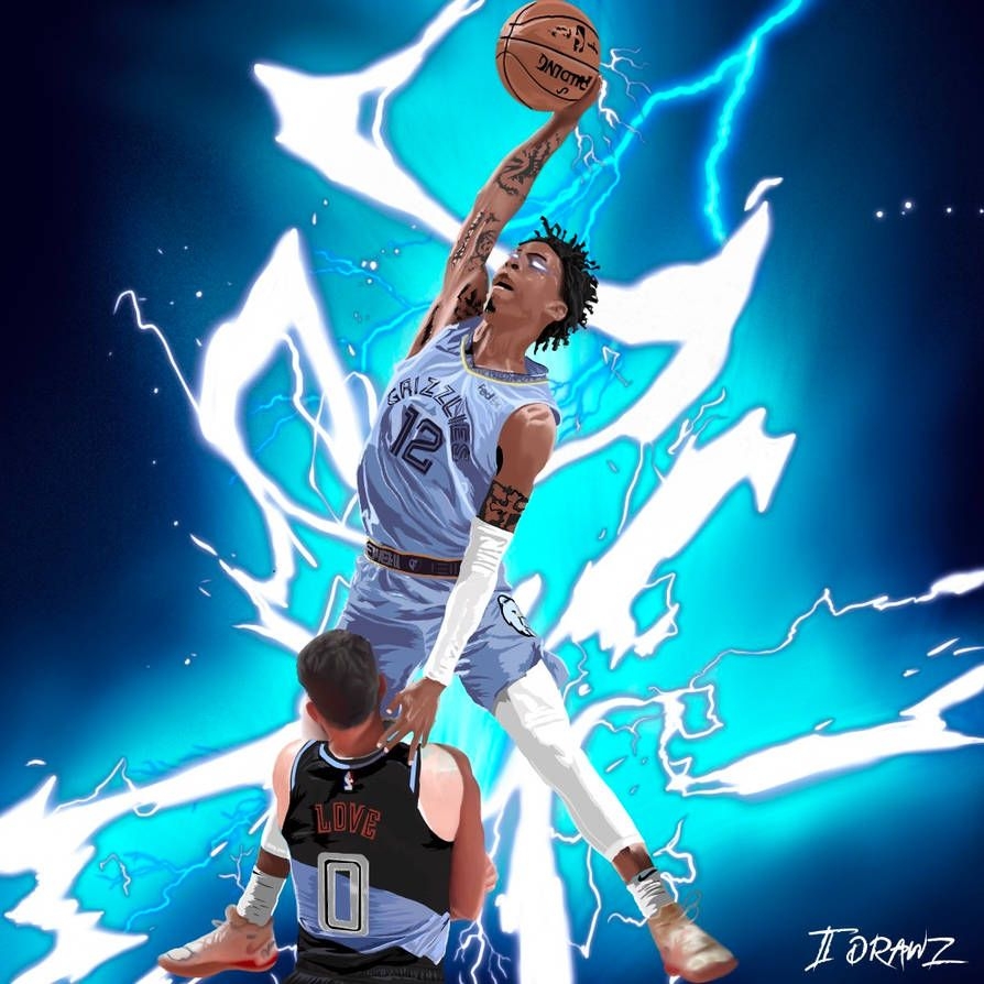 900x900 Background Ja Morant Wallpaper Discover more American, Basketball, Ja Morant, Player, Professional wallpaper.. Background, Wallpaper, Memphis grizzlies, Phone