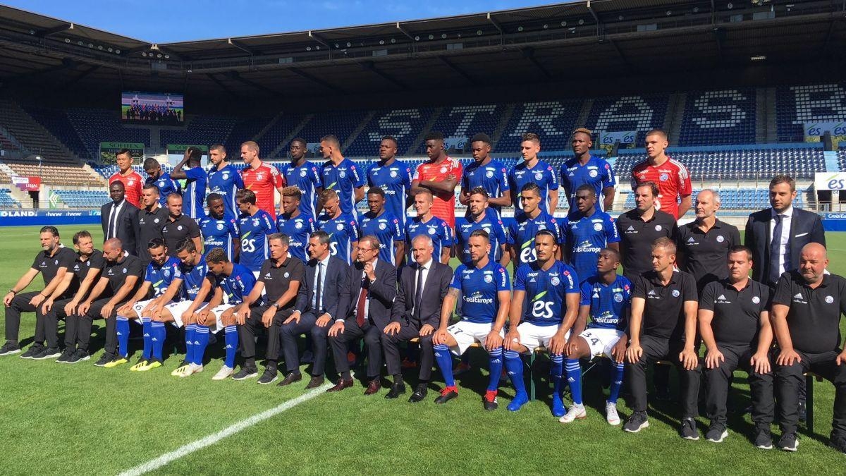 1200x680 Séance Photo Du Racing De Strasbourg Pour La Saison 2018 2019, Desktop