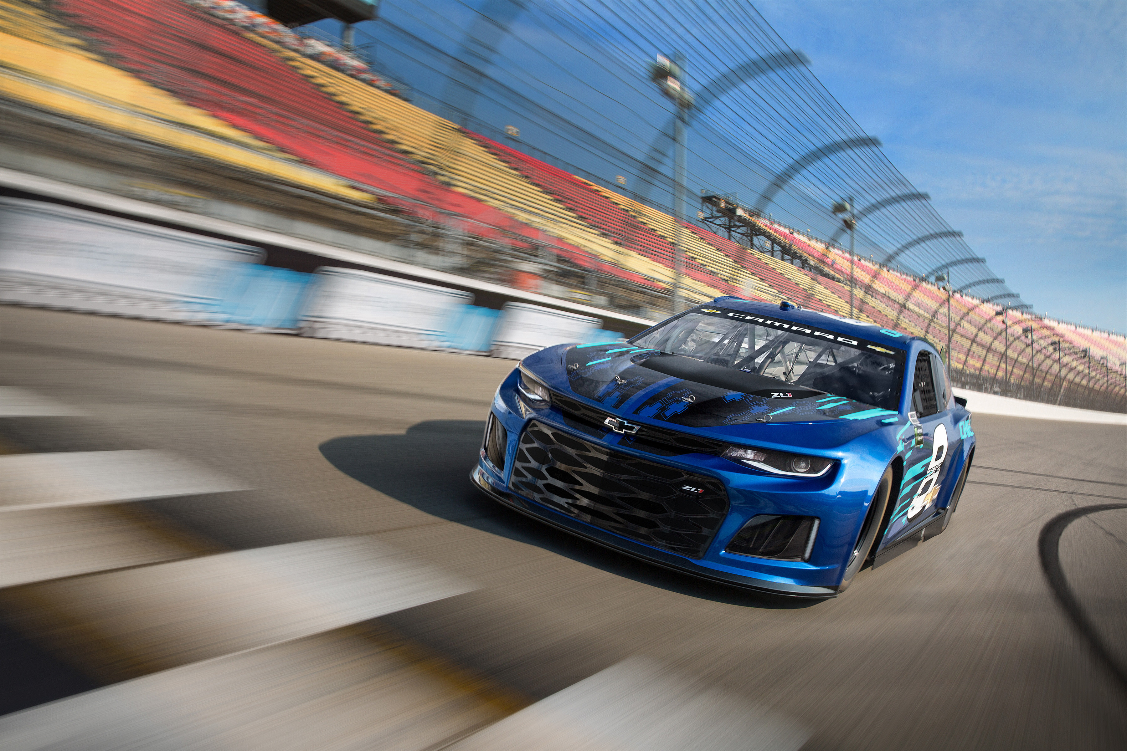 3600x2400 Wallpaper Chevrolet Camaro ZL NASCAR Race Car, 4K, Desktop