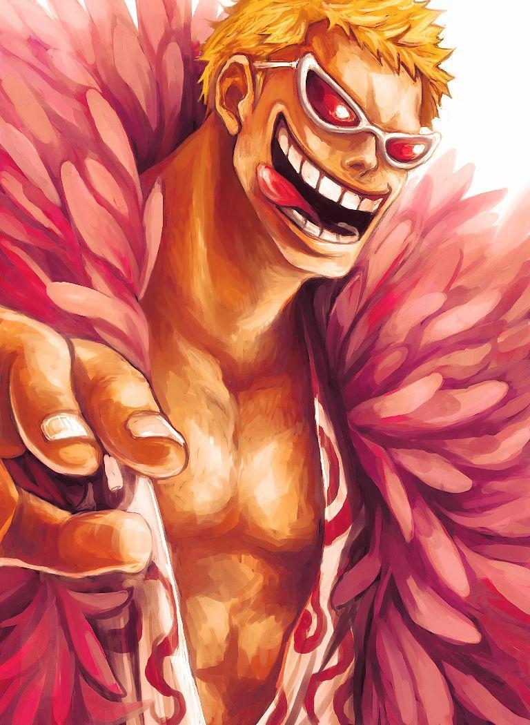 770x1050 Donquixote Doflamingo PIECE Anime Image Board, Phone