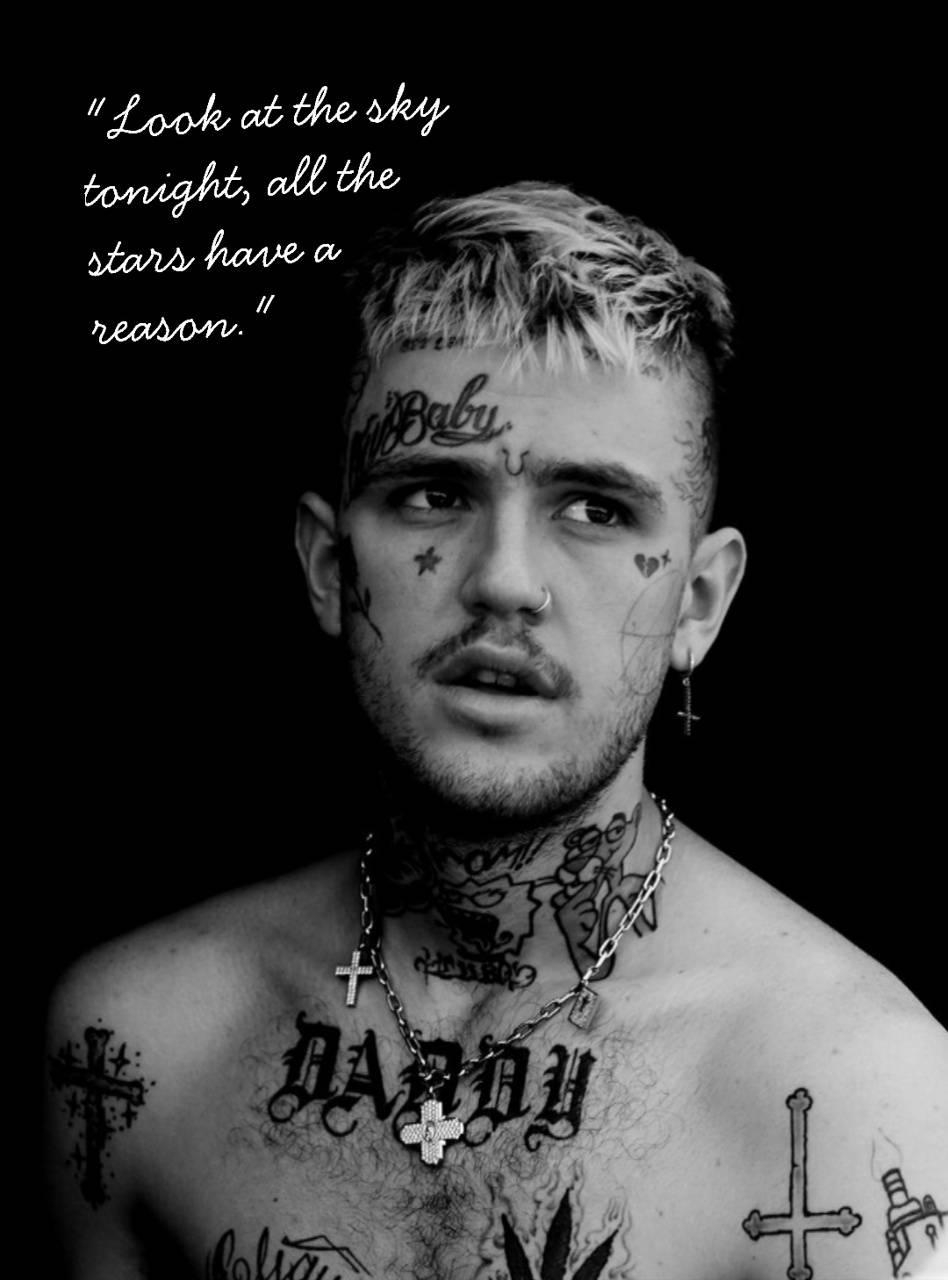 950x1280 Lil peep quote wallpaper, Phone