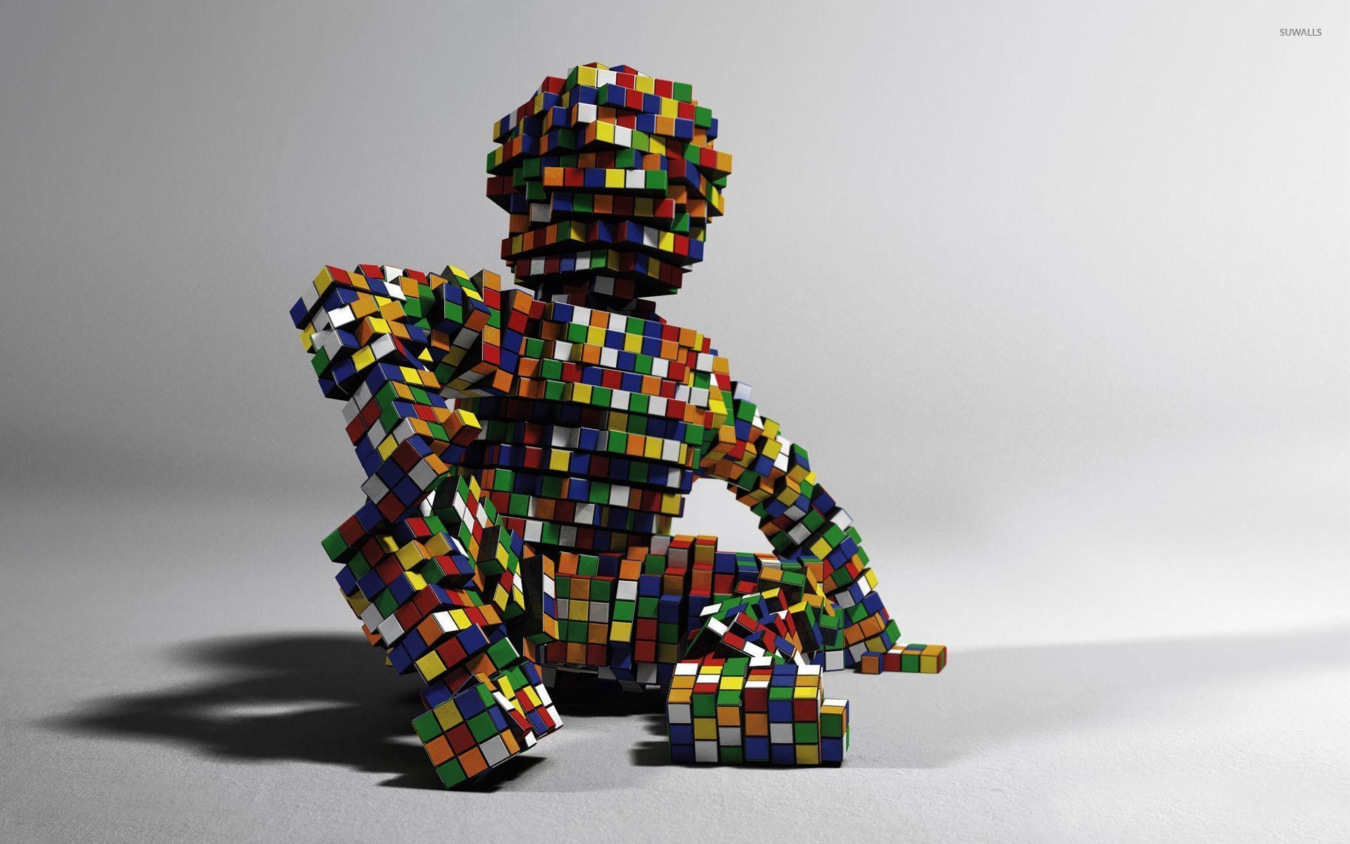 1920x1200 Rubiks cube figure wallpaper wallpaper, Desktop