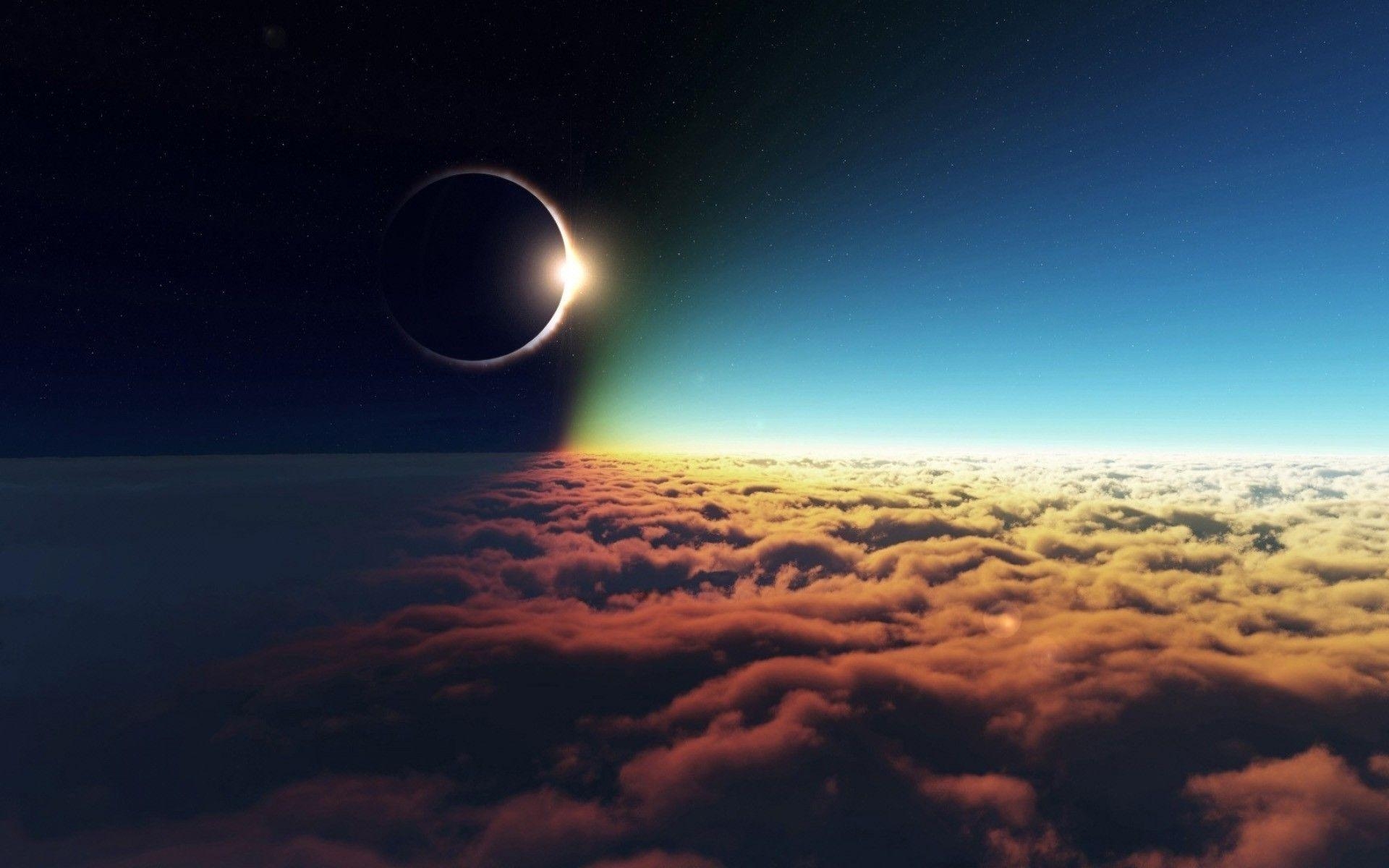 1920x1200 Awesome Solar Eclipse Wallpaper 12884, Desktop