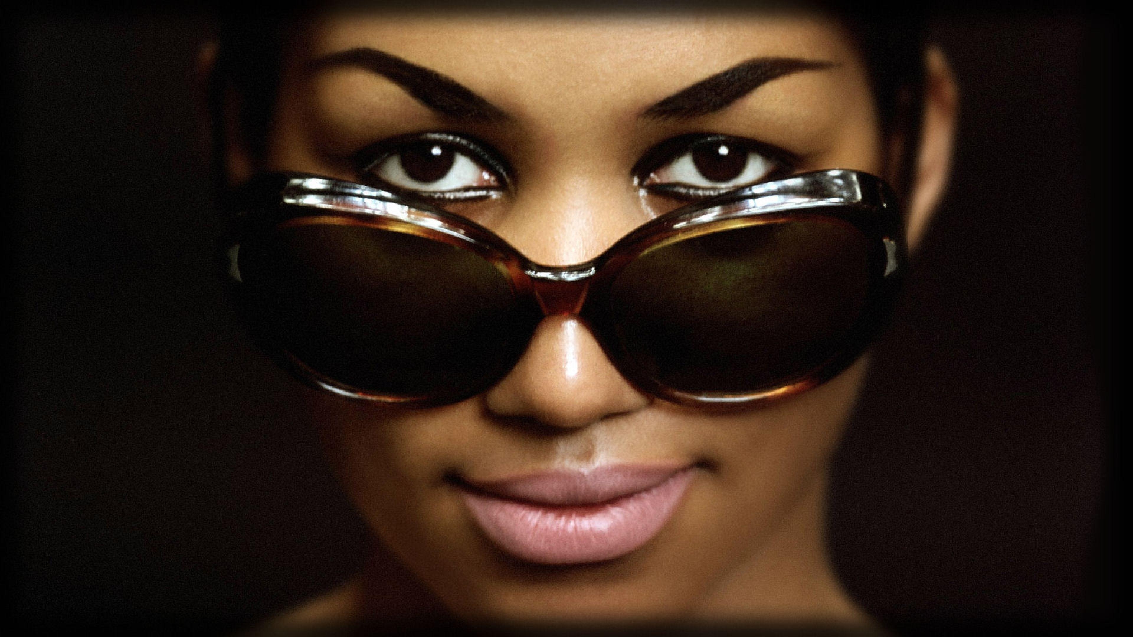 3840x2160 Download Wallpaper  Aretha franklin, Glasses, Face, Desktop