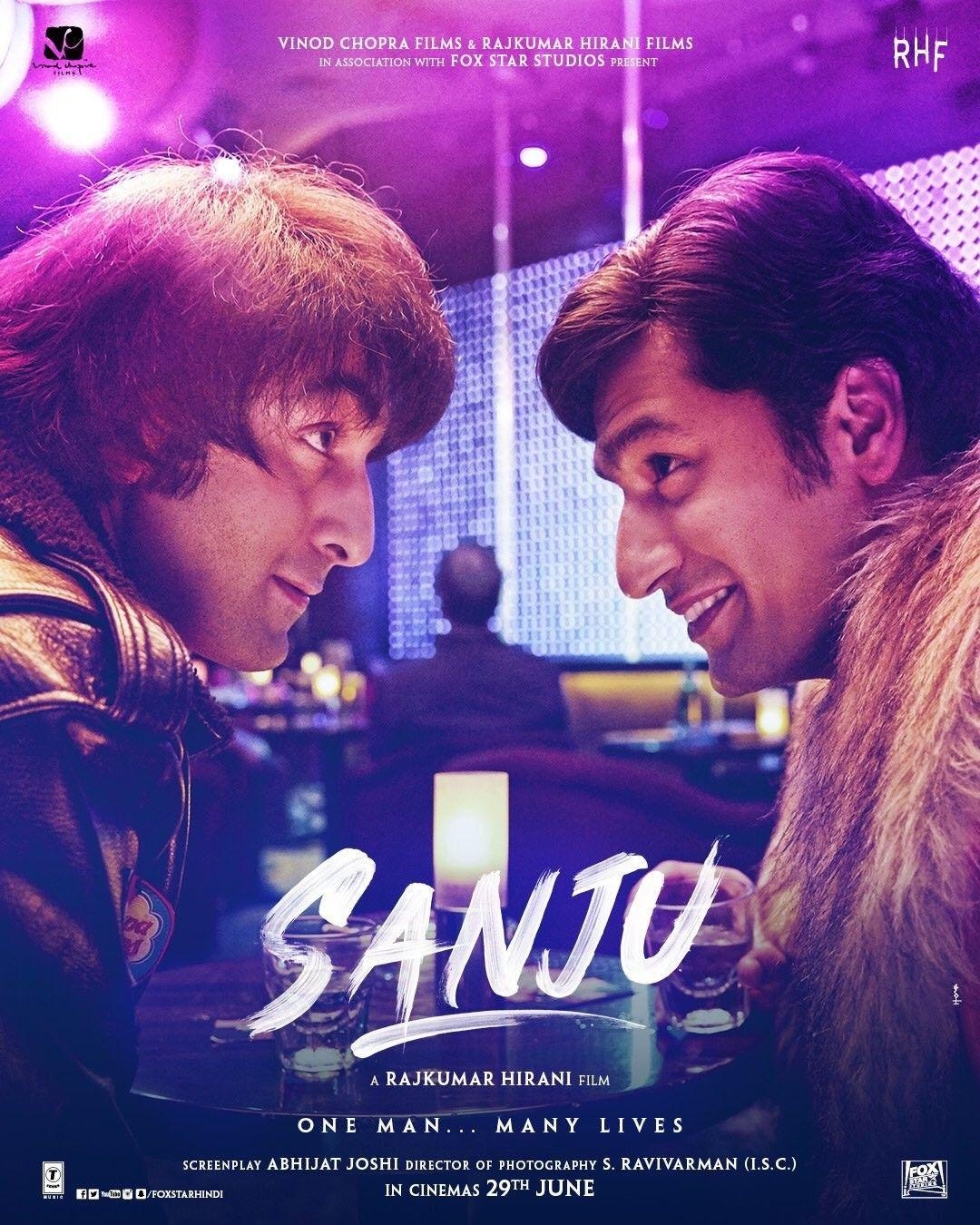 1080x1350 Hello friends.Ranbir Kapoor and Vicky Kaushal poster of Sanju, Phone