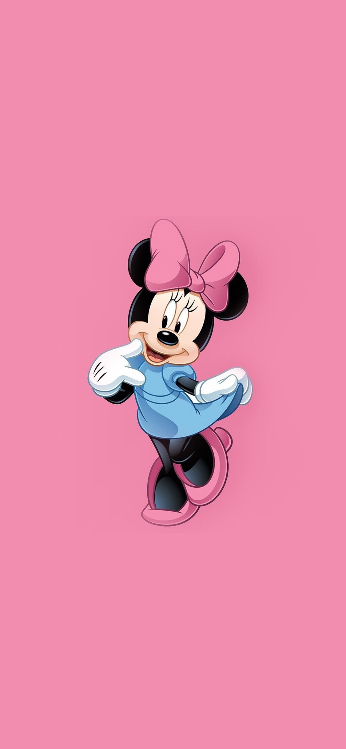 1130x2440 Minnie Mouse iPhone Wallpaper, Phone