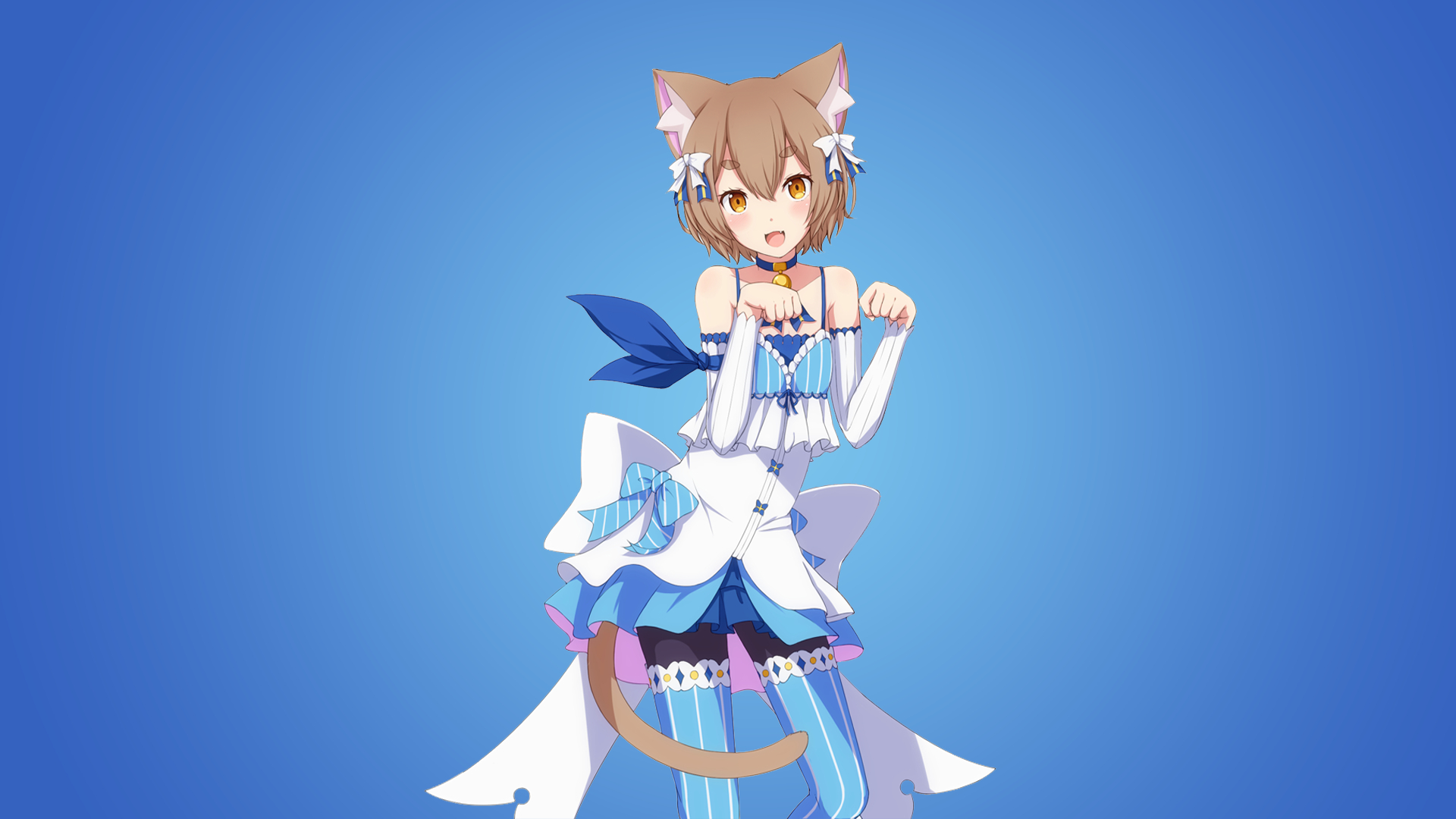 1920x1080 Wallpaper / Argail Felix, Re:Zero Kara Hajimeru Isekai Seikatsu, anime boys, cat ears, cat tail, traps, anime, femboy free download, Desktop