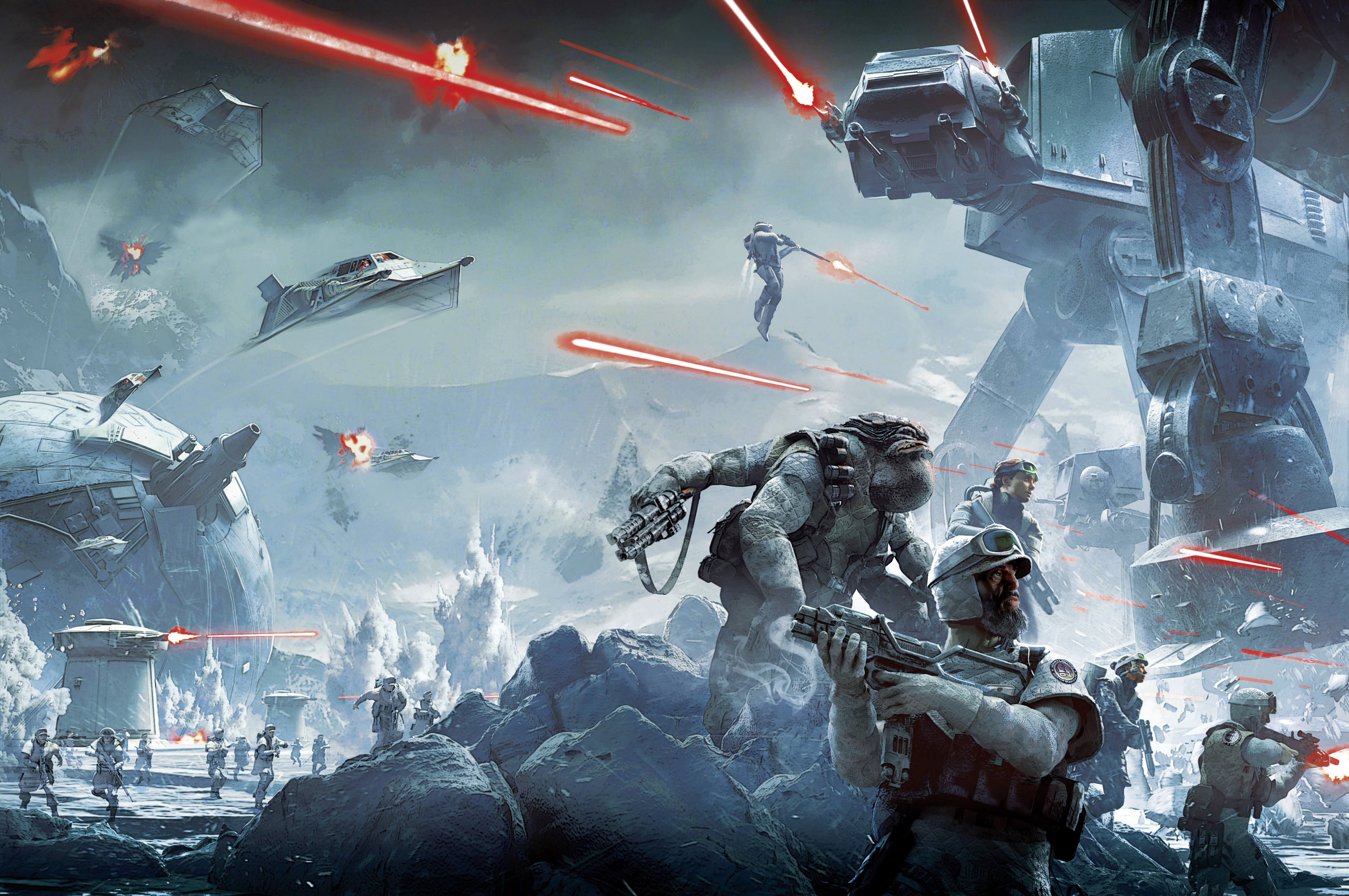 6440x4280 Star Wars Battle Wallpaper Free Star Wars Battle, Desktop