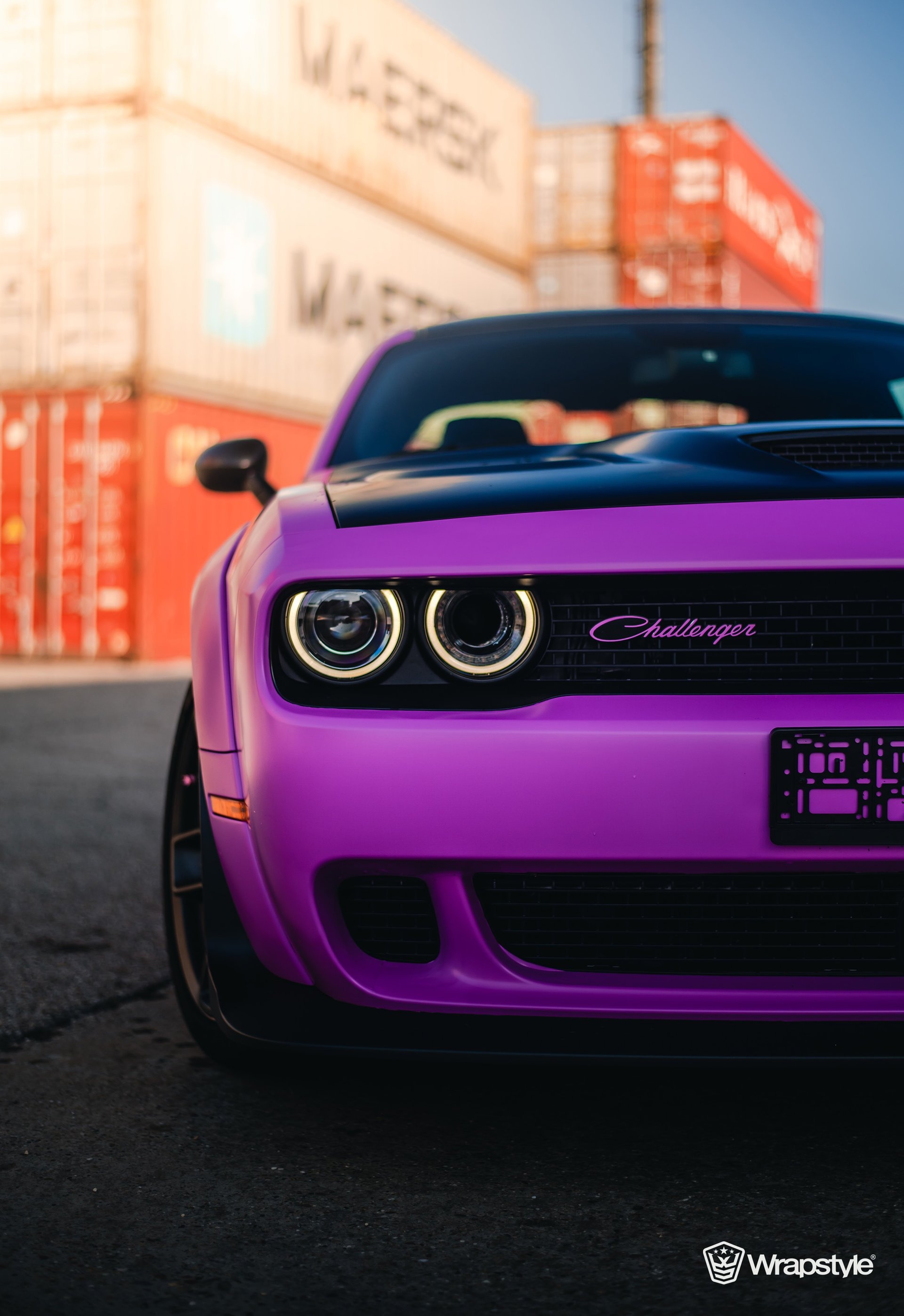 1920x2800 Dodge Challenger Wrap, Phone