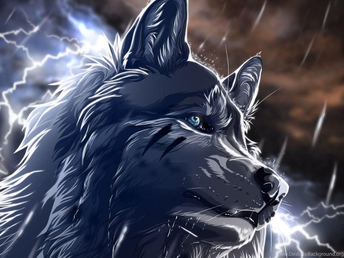 1160x870 Ice wolf wallpaper, Desktop