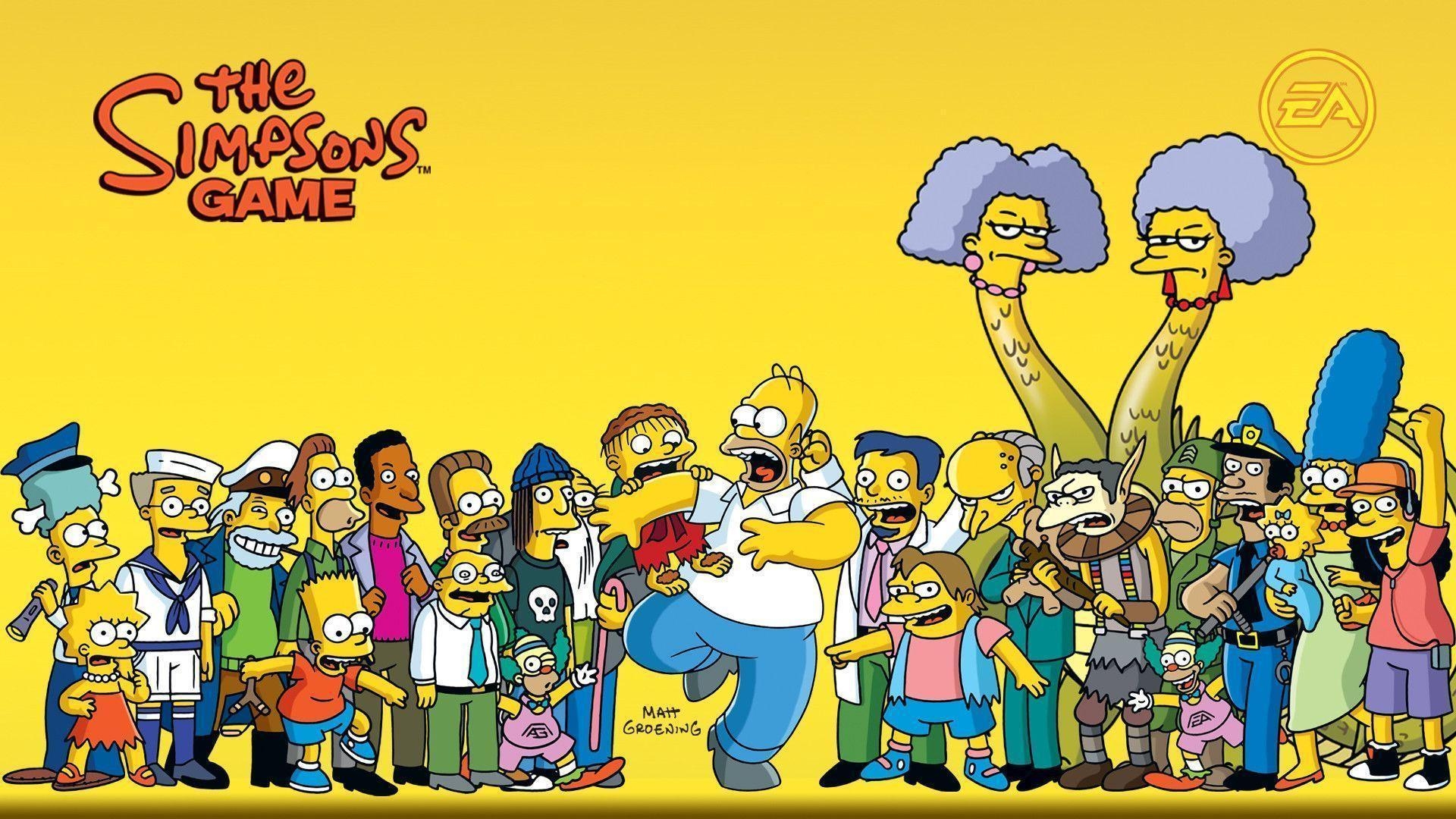 1920x1080 The Simpsons Home. Wallpaper HD Free Download, Desktop