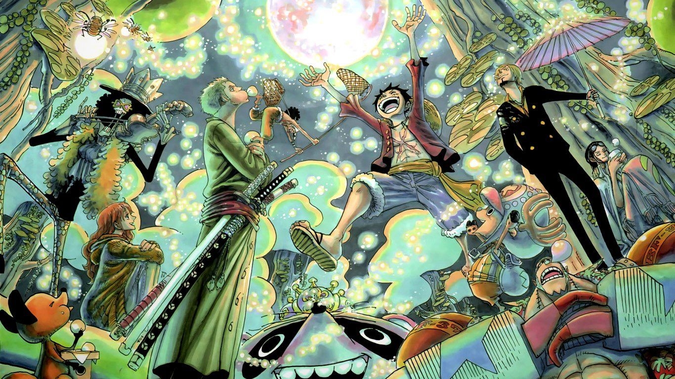 1370x770 One Piece Wallpaper, Desktop