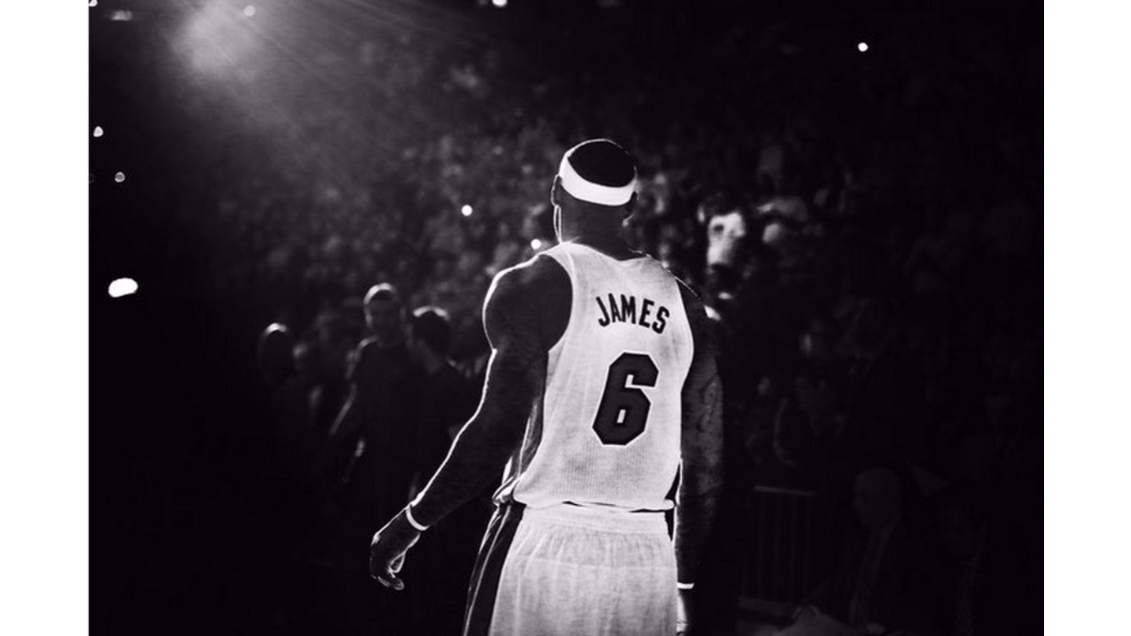 3840x2160 Black and White 4K Lebron James Wallpaper. Free 4K Wallpaper, Desktop