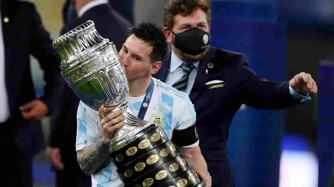 1280x720 In Pics. Messi's Argentina Beat Brazil 1 0 To Win Copa America, First Major Title In 28 Years, Desktop