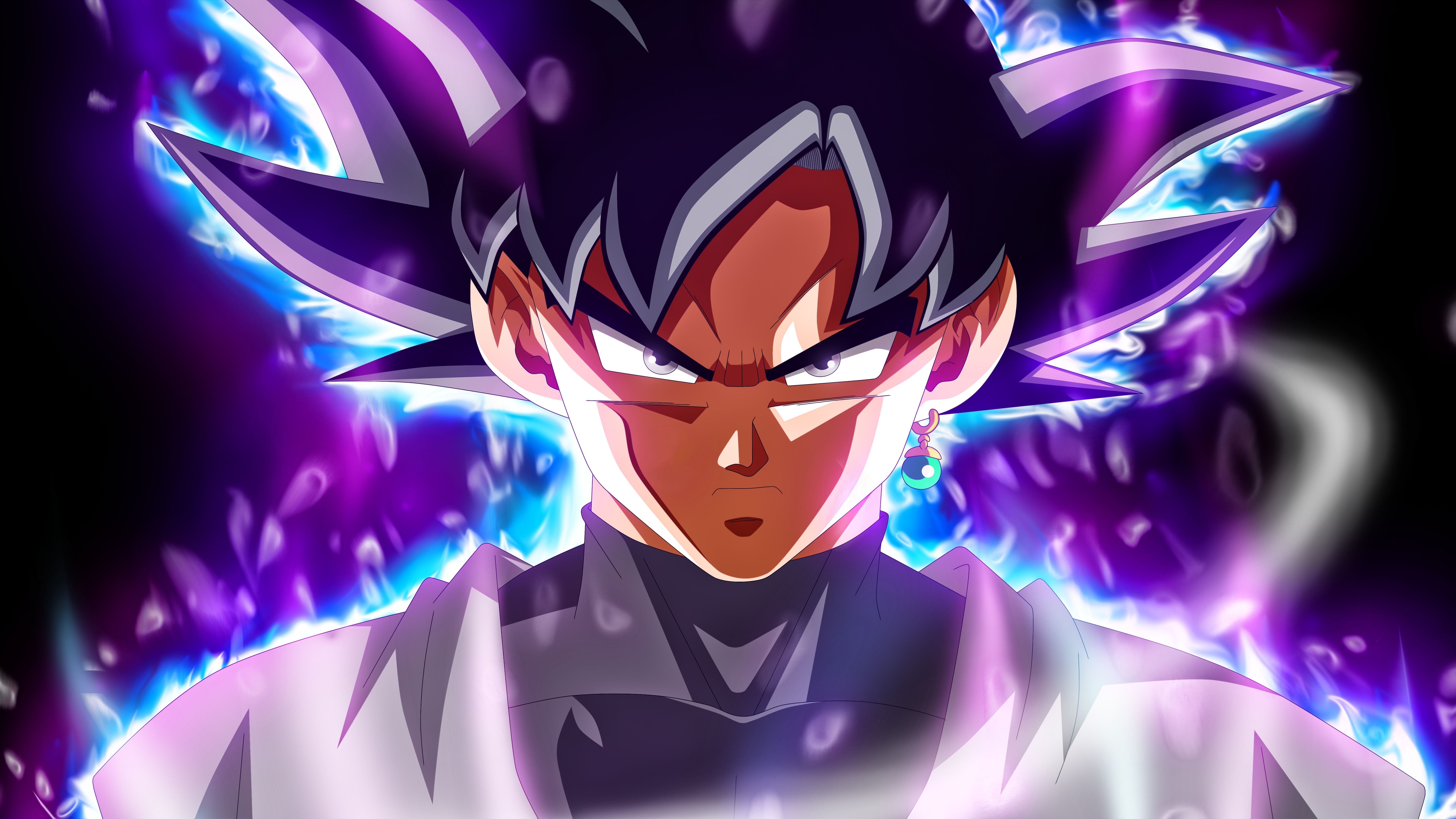 7680x4320 Goku Black 4K 8K HD Dragon Ball Wallpaper, Desktop