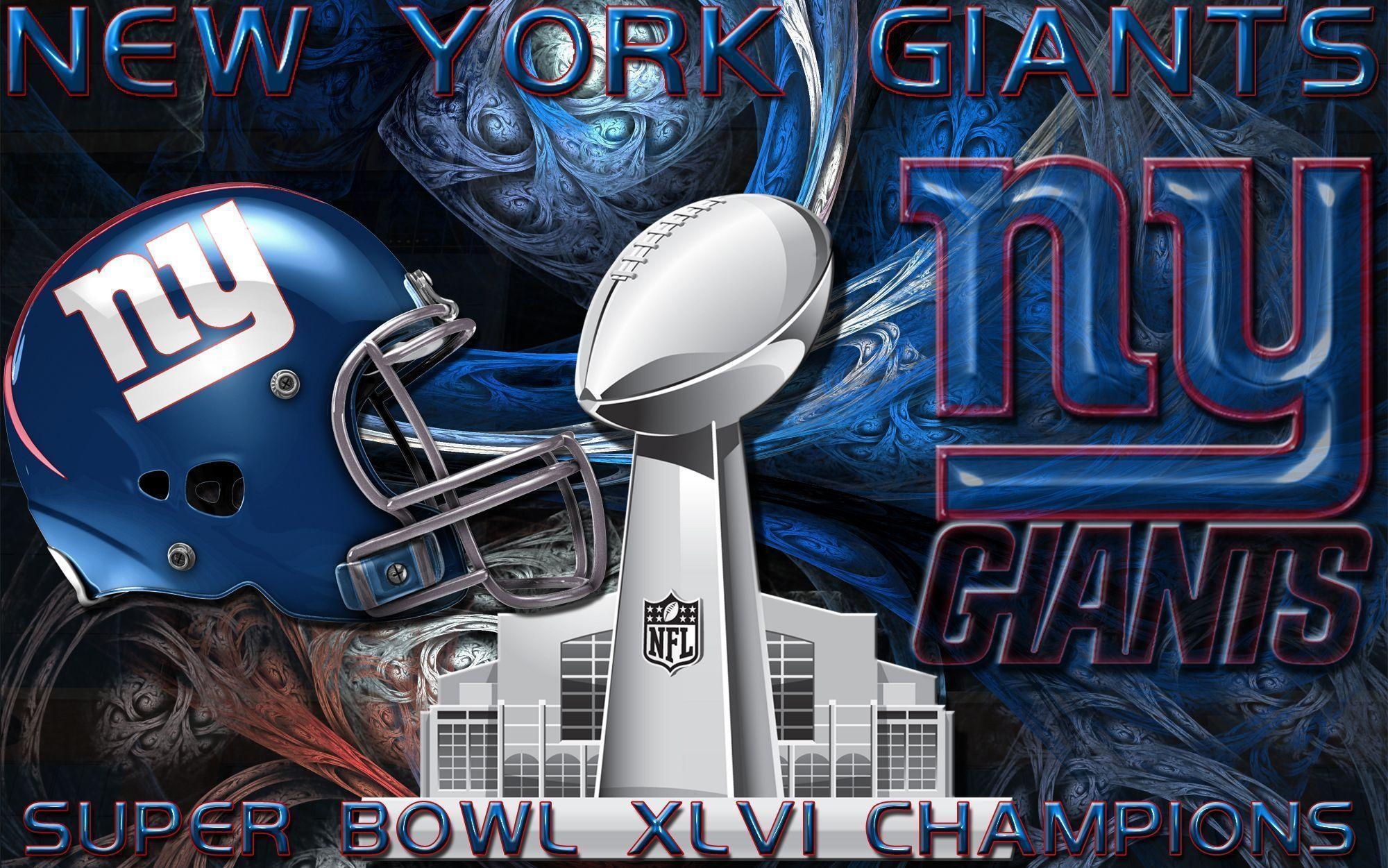 2000x1260 Wallpaper By Wicked Shadows: New York Giants Super Bowl XLVI, Desktop