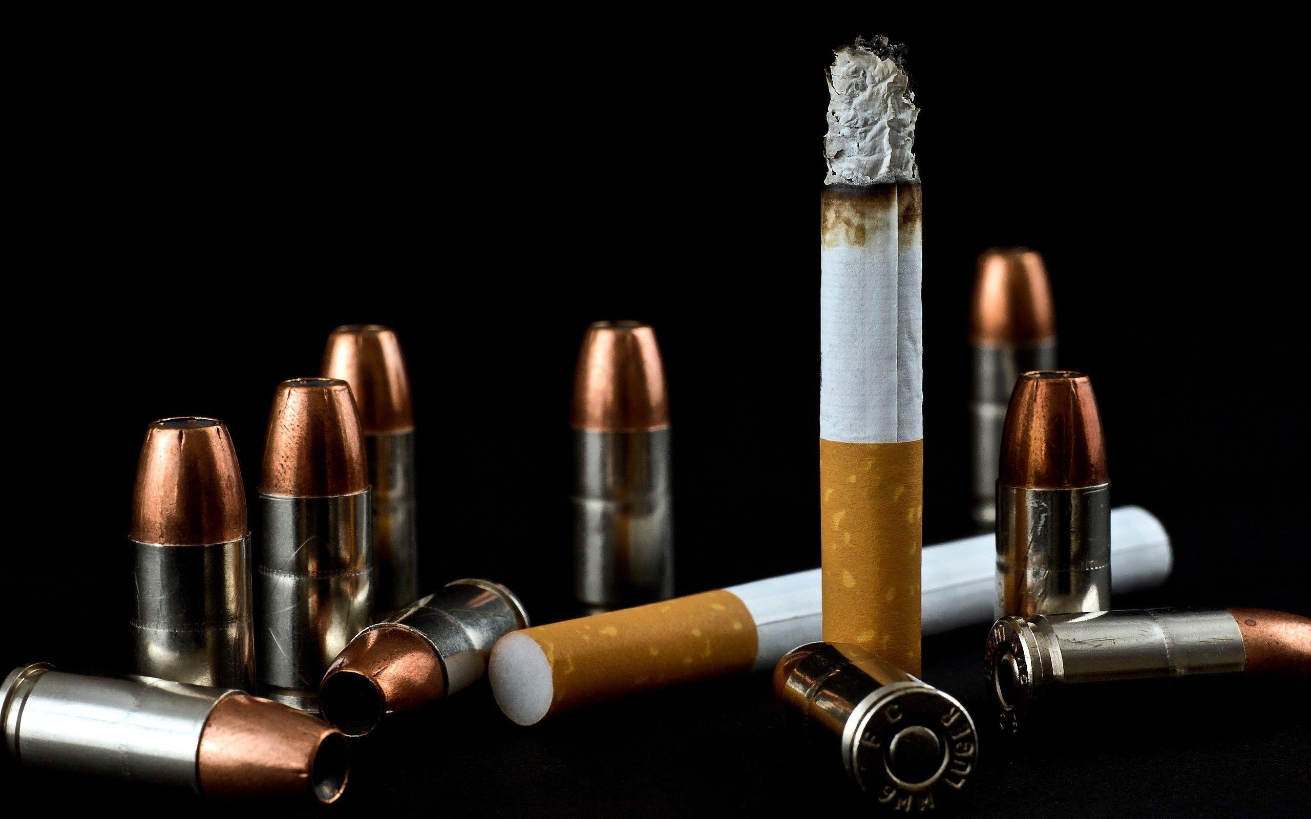 2560x1600 bullets and cigarettes HD wallpaper HD bullets, Desktop