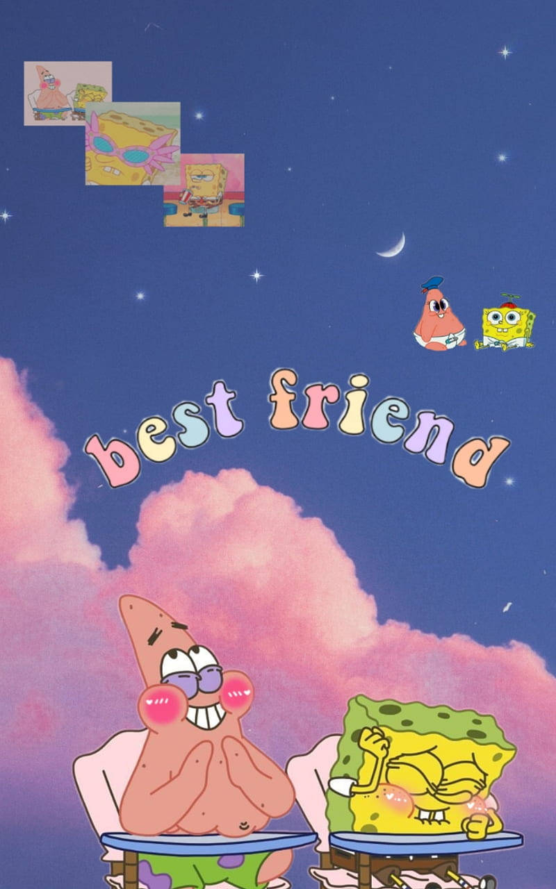 800x1280 Friends SpongeBob And Patrick Wallpaper, Phone