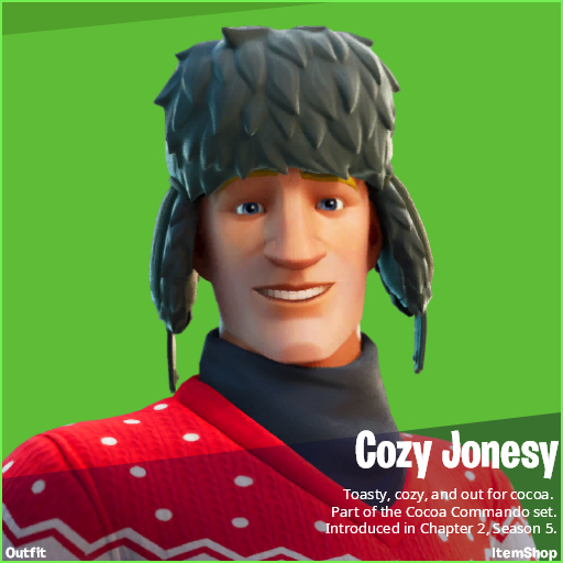 520x520 Cozy Jonesy Fortnite wallpaper, Phone