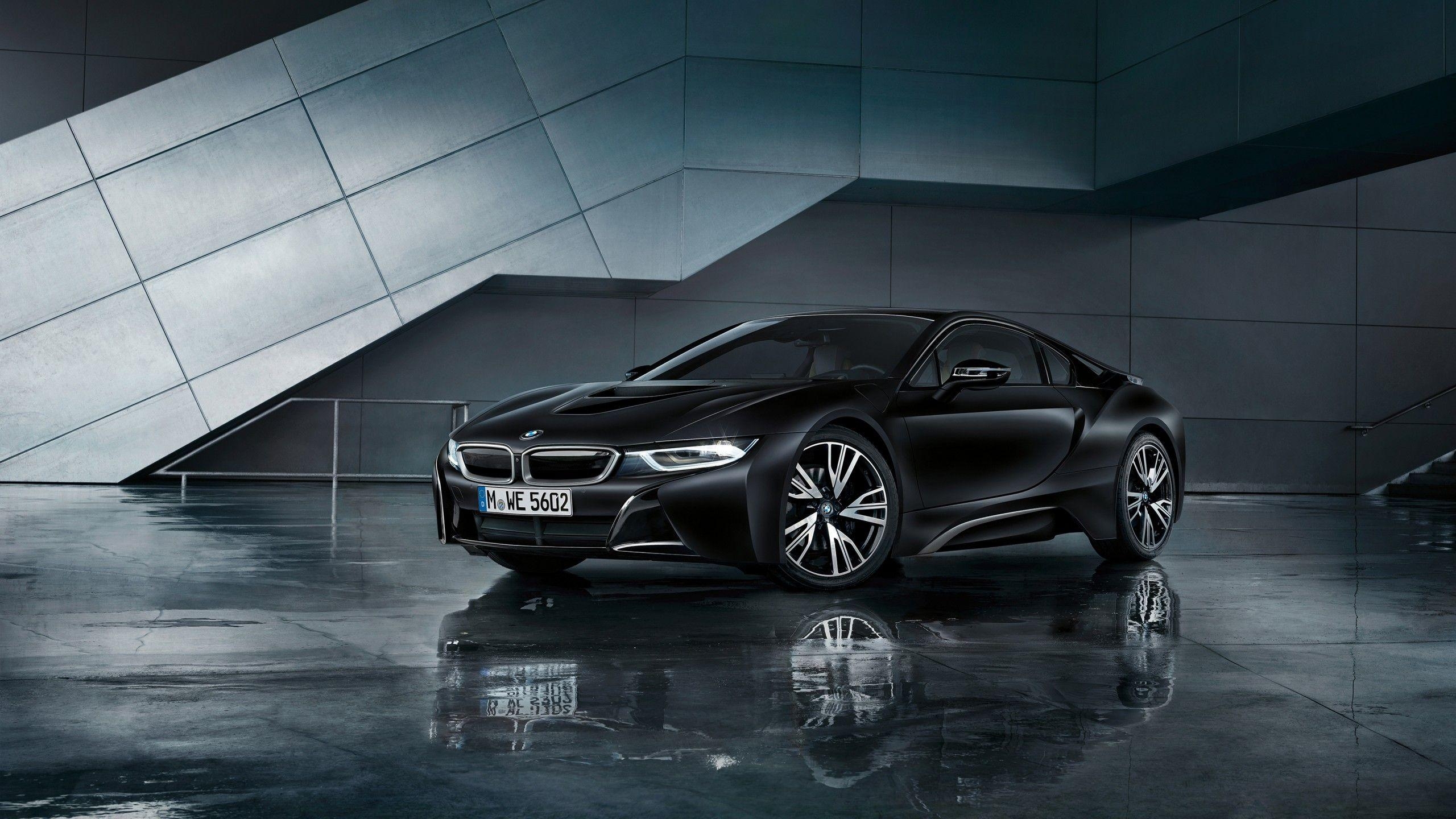 2560x1440 BMW i8 Frozen Black 4K Wallpaper, Desktop