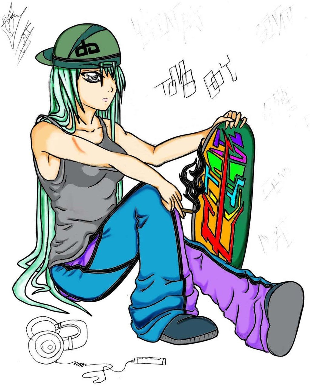 1030x1280 Tomboy Wallpaper, Phone