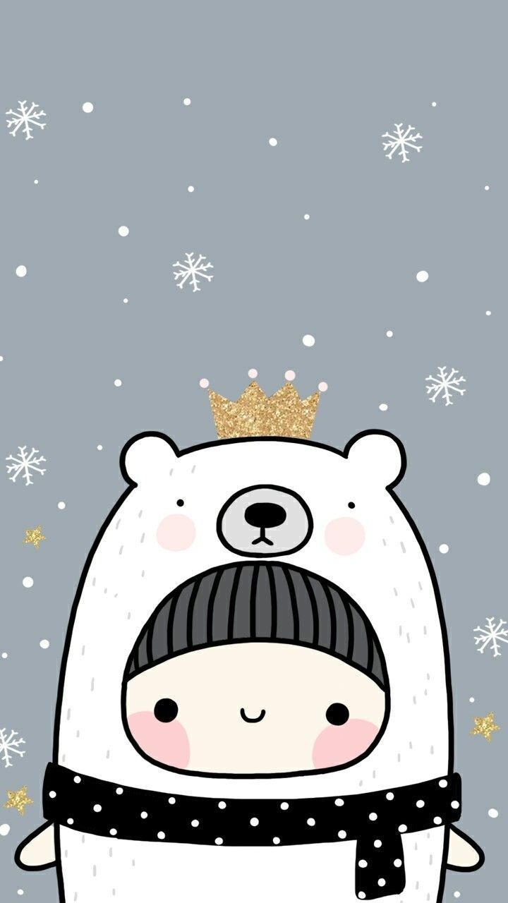 720x1280 art, baby, background, bear, beautiful, beauty, bebe, cartoon, colorful, cute art, cute baby, design, dots, drawing, gray, illustration, kawaii, pastel, snow, style, wallpaper, we heart it, winter, beautiful art, pastel color, pastel, Phone