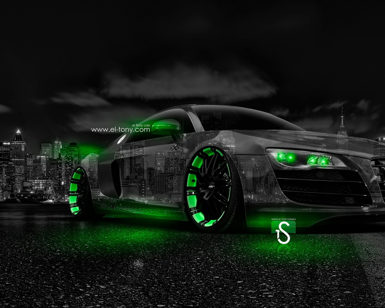 1280x1030 Free download Audi R8 Crystal City Car 2014 Green Neon HD Wallpaper design by Tony [1920x1080] for your Desktop, Mobile & Tablet. Explore Neon Car Wallpaper. Neon Wallpaper, Neon, Desktop