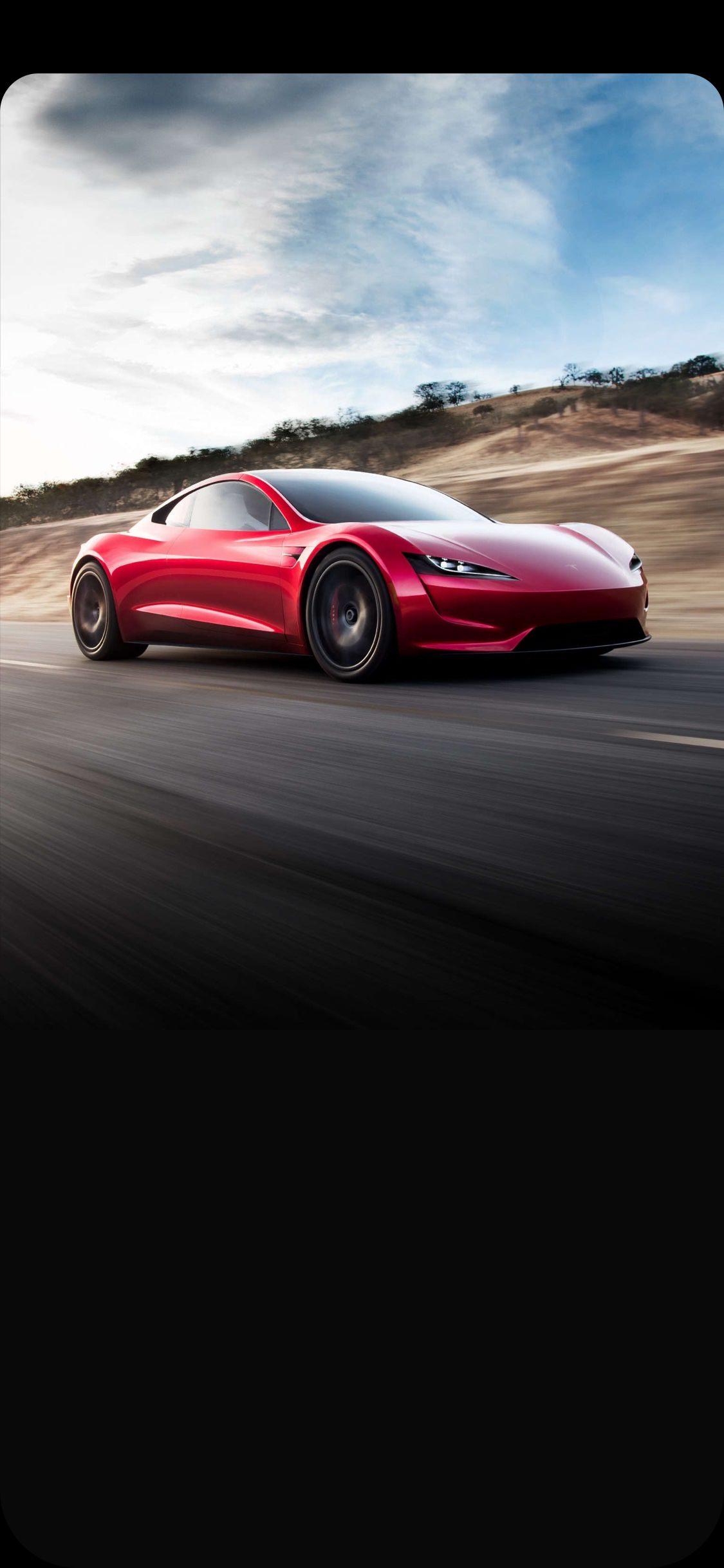 1130x2440 Tesla Roadster 2020 Wallpaper For iPhone X, iPad And Mac, Phone