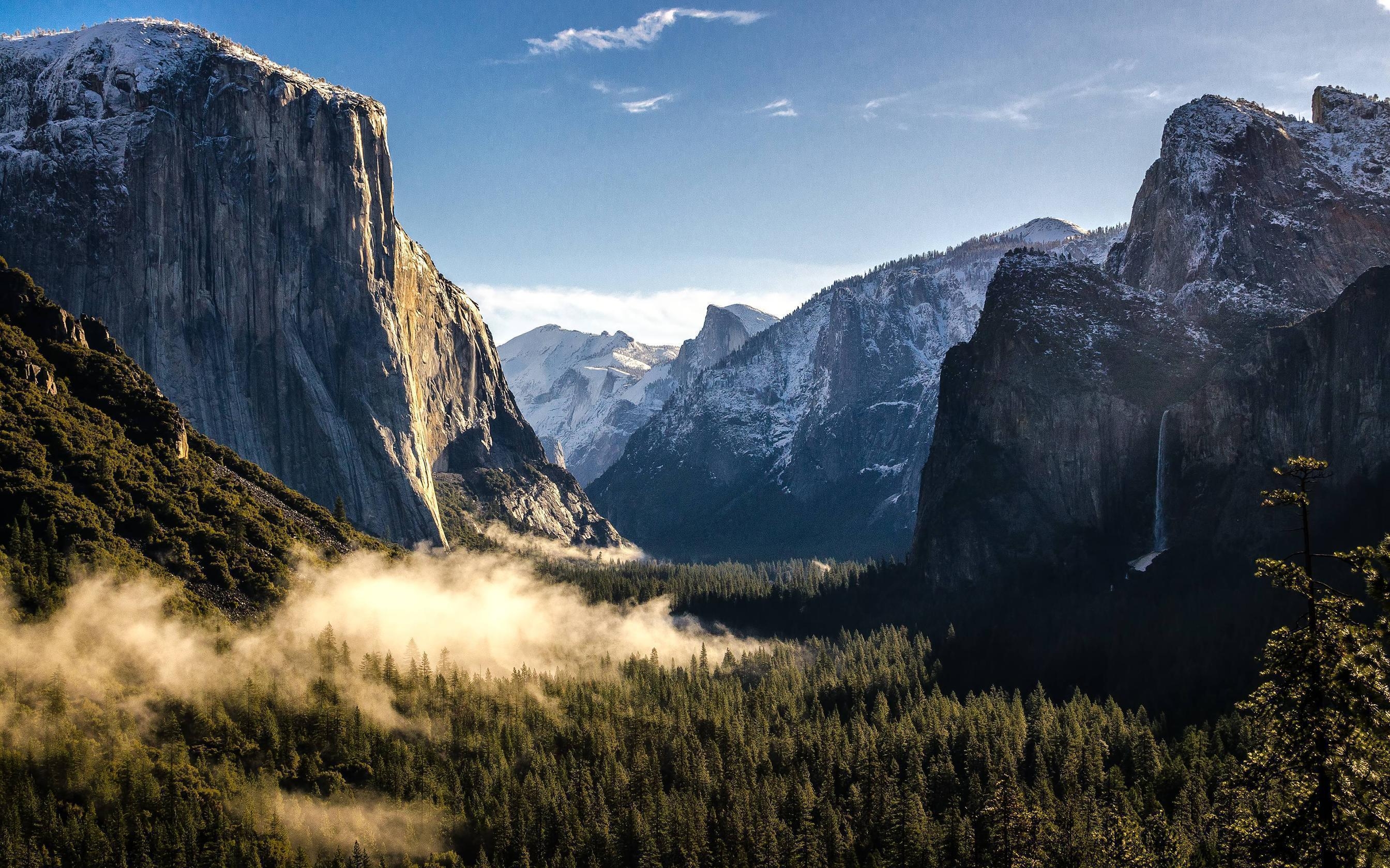 2690x1680 Daily Wallpaper: Yosemite National Park in the Morning. I Like To, Desktop