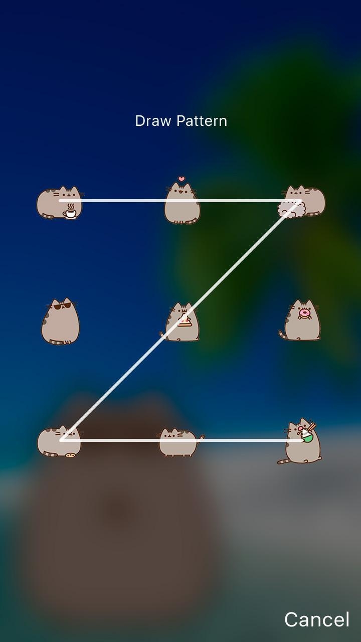 720x1280 Pusheen Cute Wallpaper Cat Summer Crush App Lock for Android, Phone