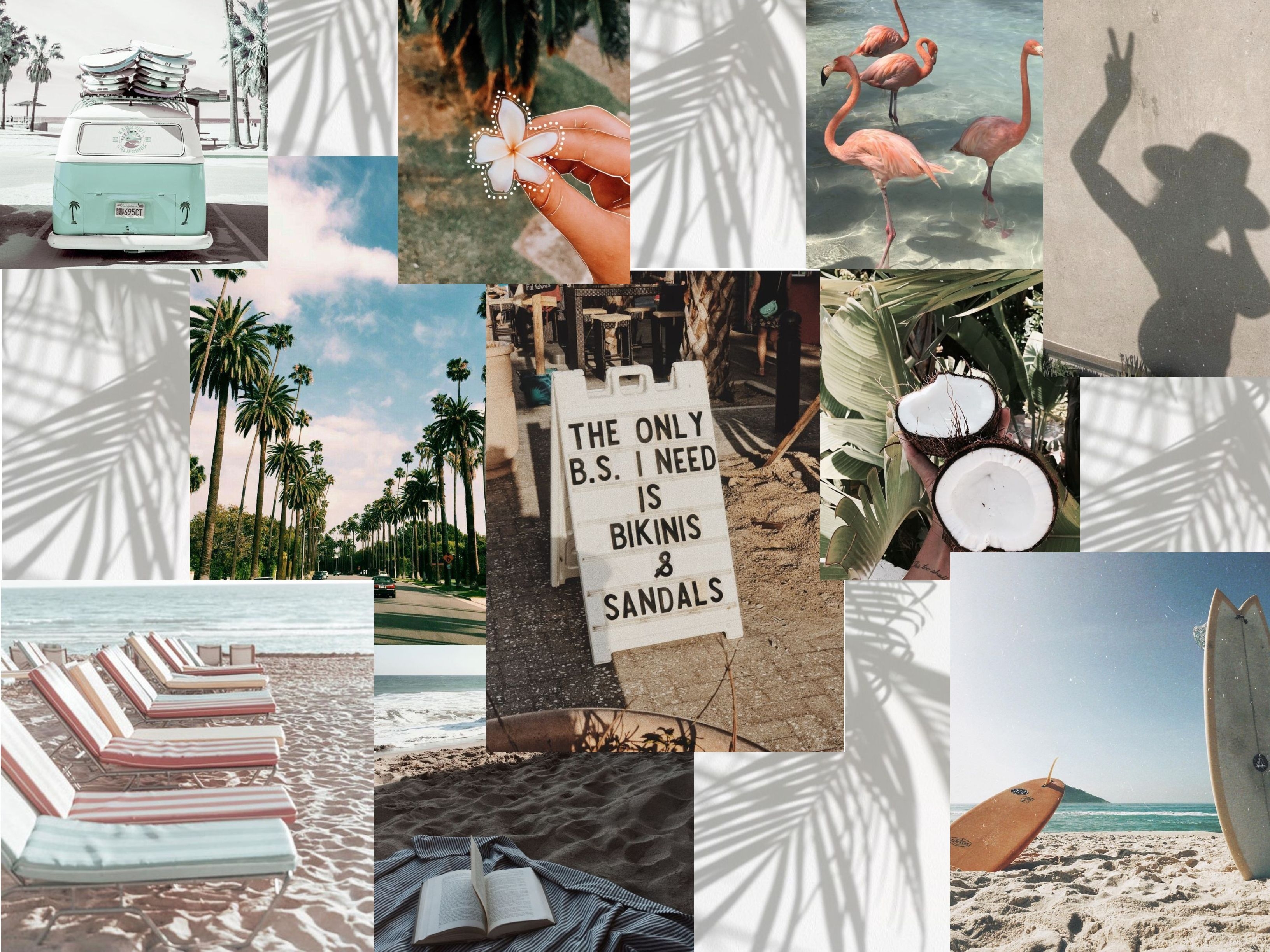 3270x2450 Summer Aesthetic Collage. Collage background, Aesthetic collage, Summer wallpaper, Desktop