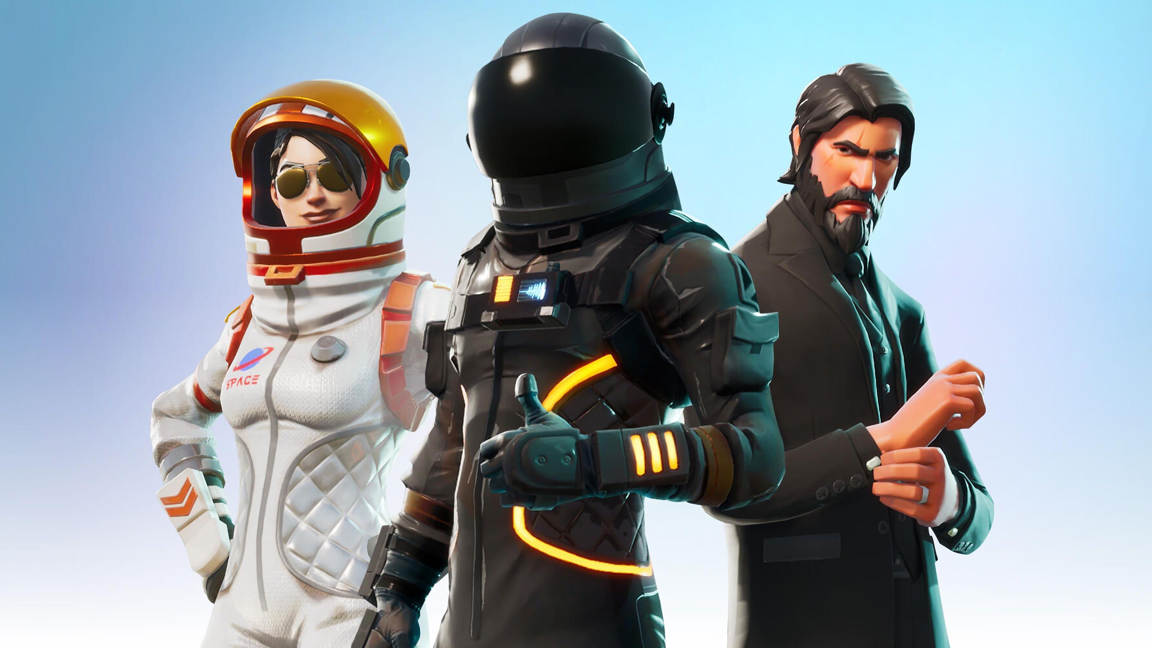 3840x2160 Dark Voyager Fortnite Battle Royale, Desktop