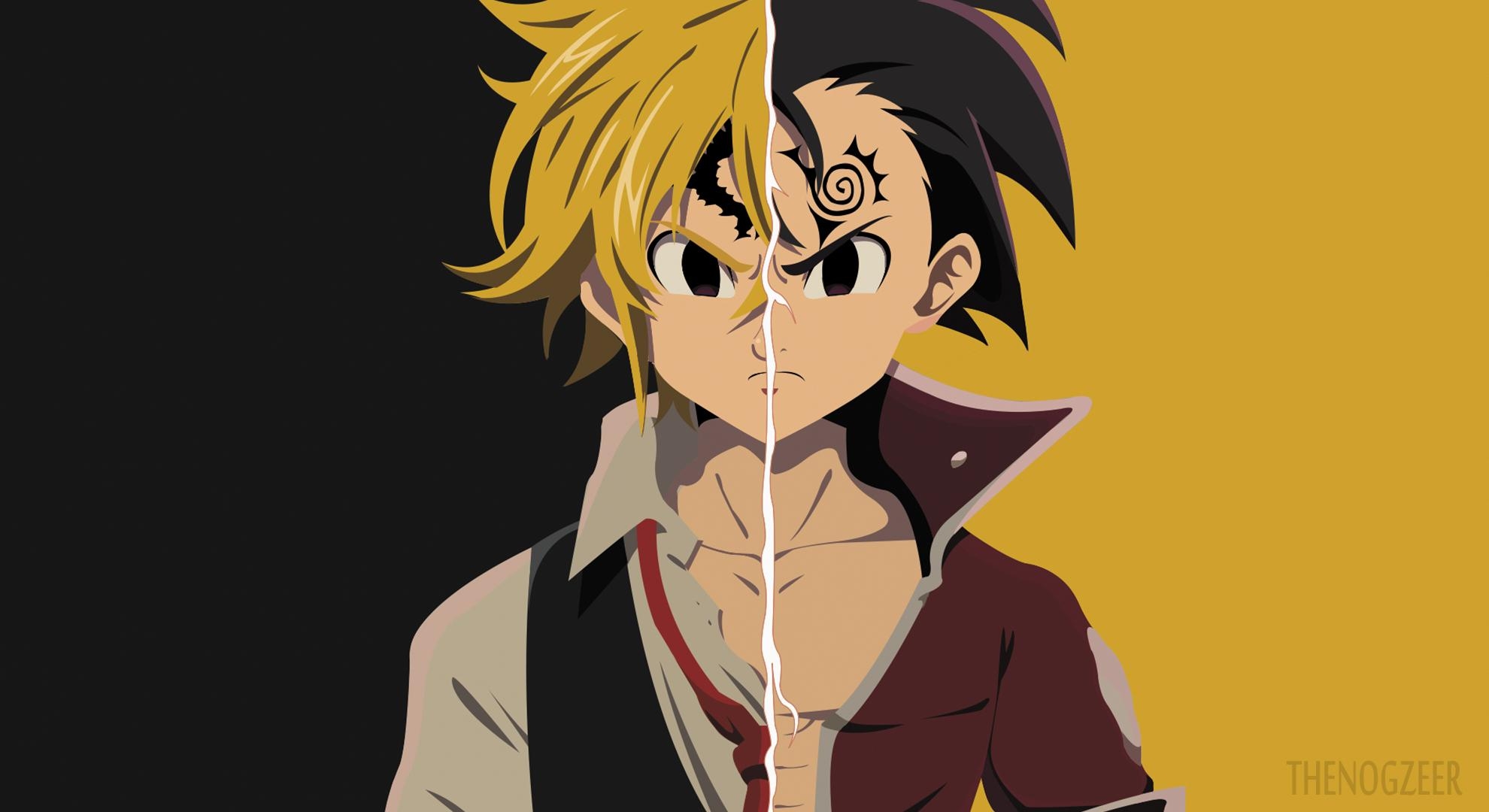 1980x1080 Boy, Anime, Meliodas (The Seven Deadly Sins), Black Hair, Desktop