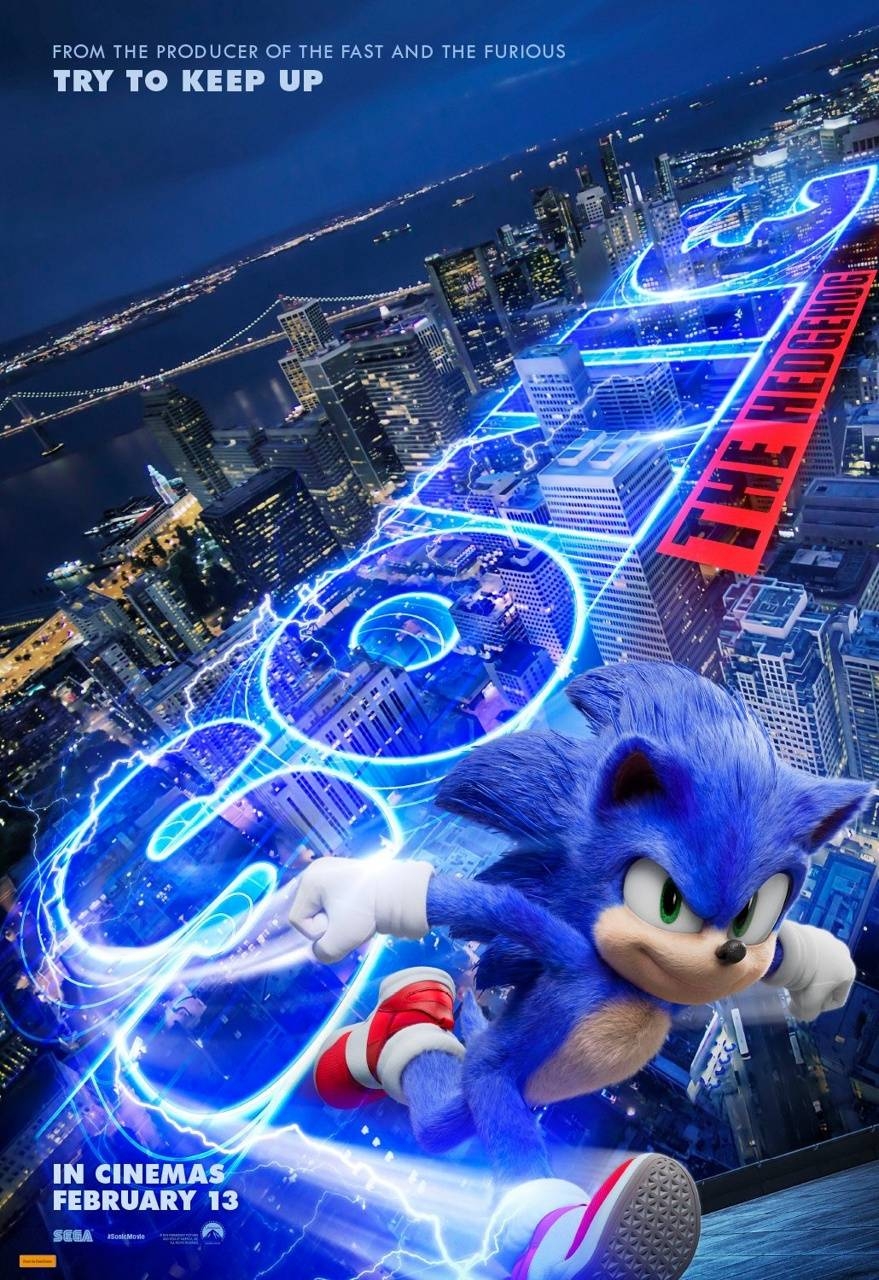 880x1280 Sonic Movie wallpaper, Phone