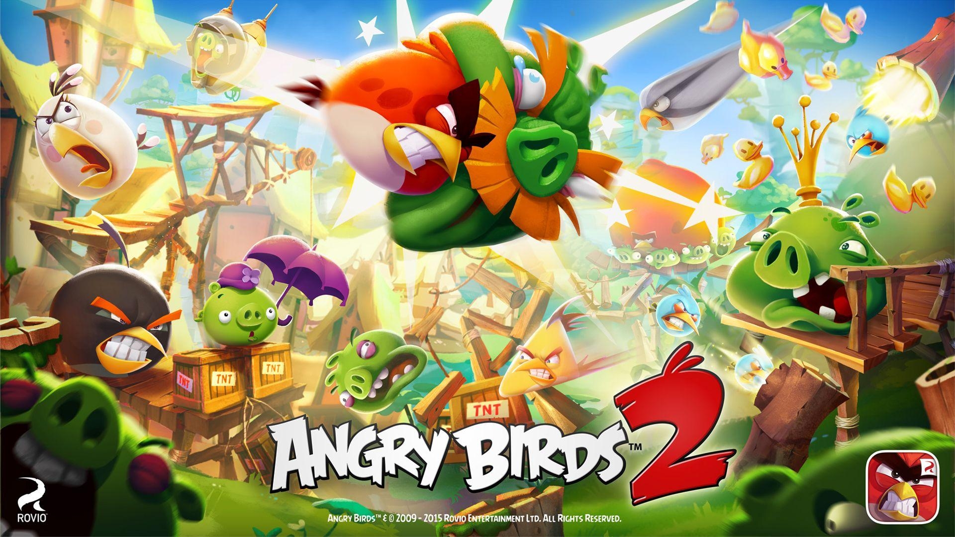 1920x1080 Angry Birds 2 Game Wallpaper, Desktop