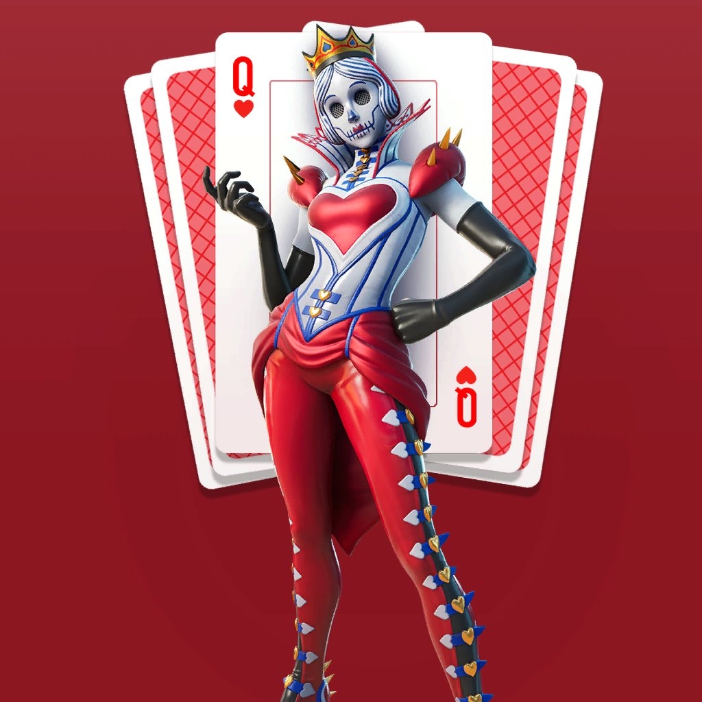 1030x1030 Queen of Hearts Fortnite wallpaper, Phone