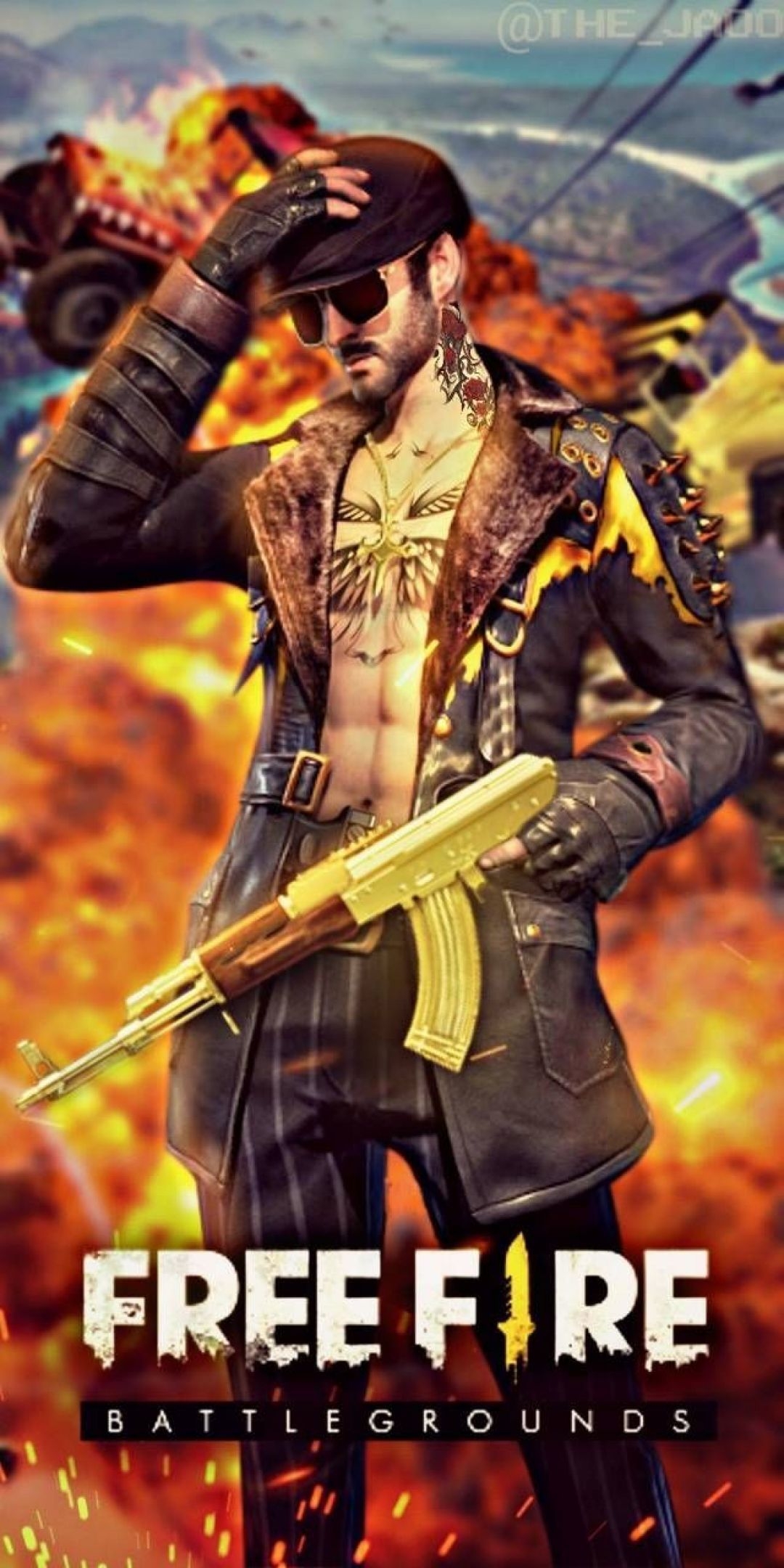 1080x2160 Free Fire Image, HD Photo (1080p), Wallpaper (Android IPhone) (2021), Phone