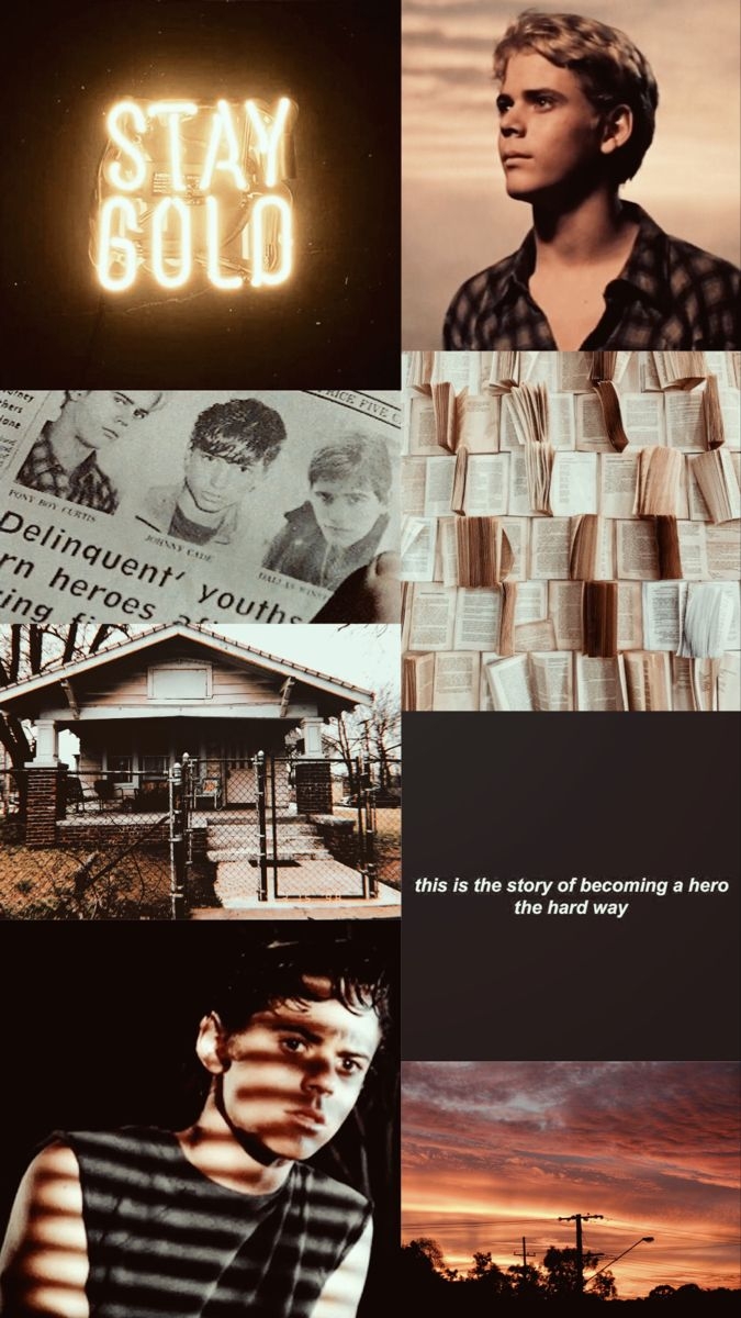 680x1200 ponyboy curtis aesthetic the outsiders wallpaper, Phone